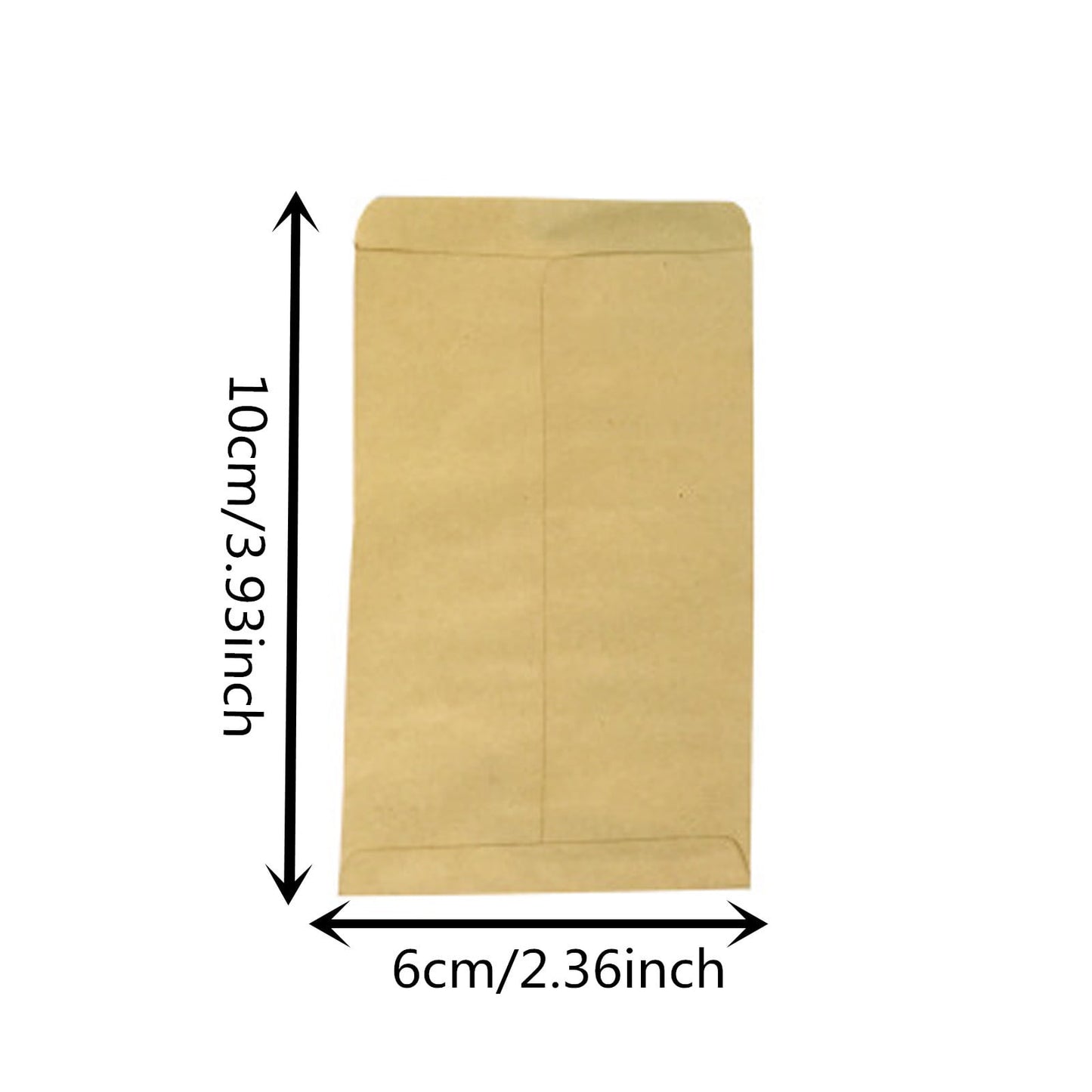 100 Pieces Seed Saving Envelopes Packets Resealable Self Adhesive Paper Envelopes,Kraft Paper Bags,Greaseproof Envelopes,for Flower Vegetable Seeds Storage,Snack, Cookie,Popcorn(Yellow) Yellow