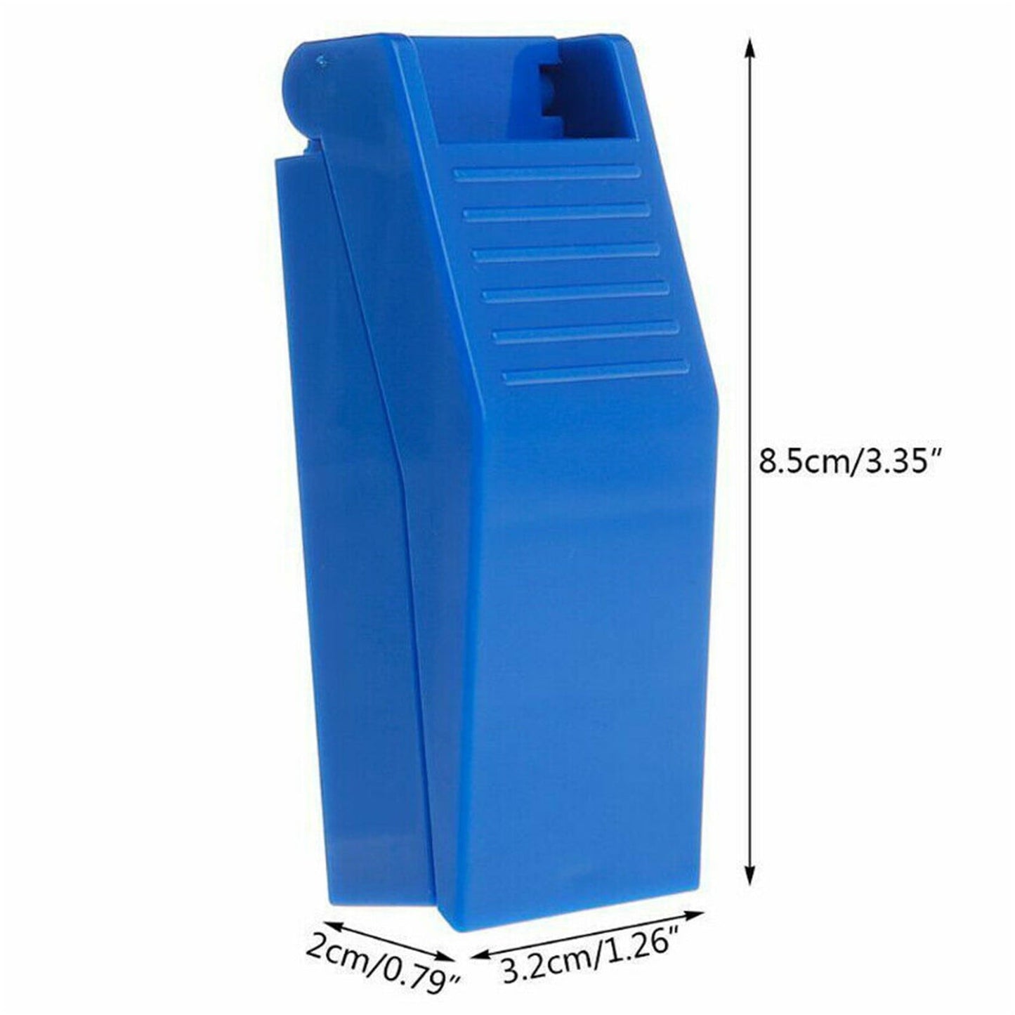 3-in-1 Pill Crusher and Pill Cutter with Storage Compartment for Tablets, Pill Grinder Fine Powder, Pill Cutter Splitter for Small or Large Pills, 1.57x2.36 3.35" x 1.26" x 0.79" Blue