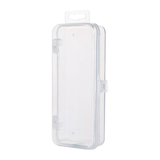 Rectangular Empty torage Box, Plastic Pencil Case, Clear Storage Container for Pencil,Crayon,Sticker,Cosmetics, 1 Pcs, 5.24x2.44x0.98 5.59" x 7.2" x 9.25" Clear