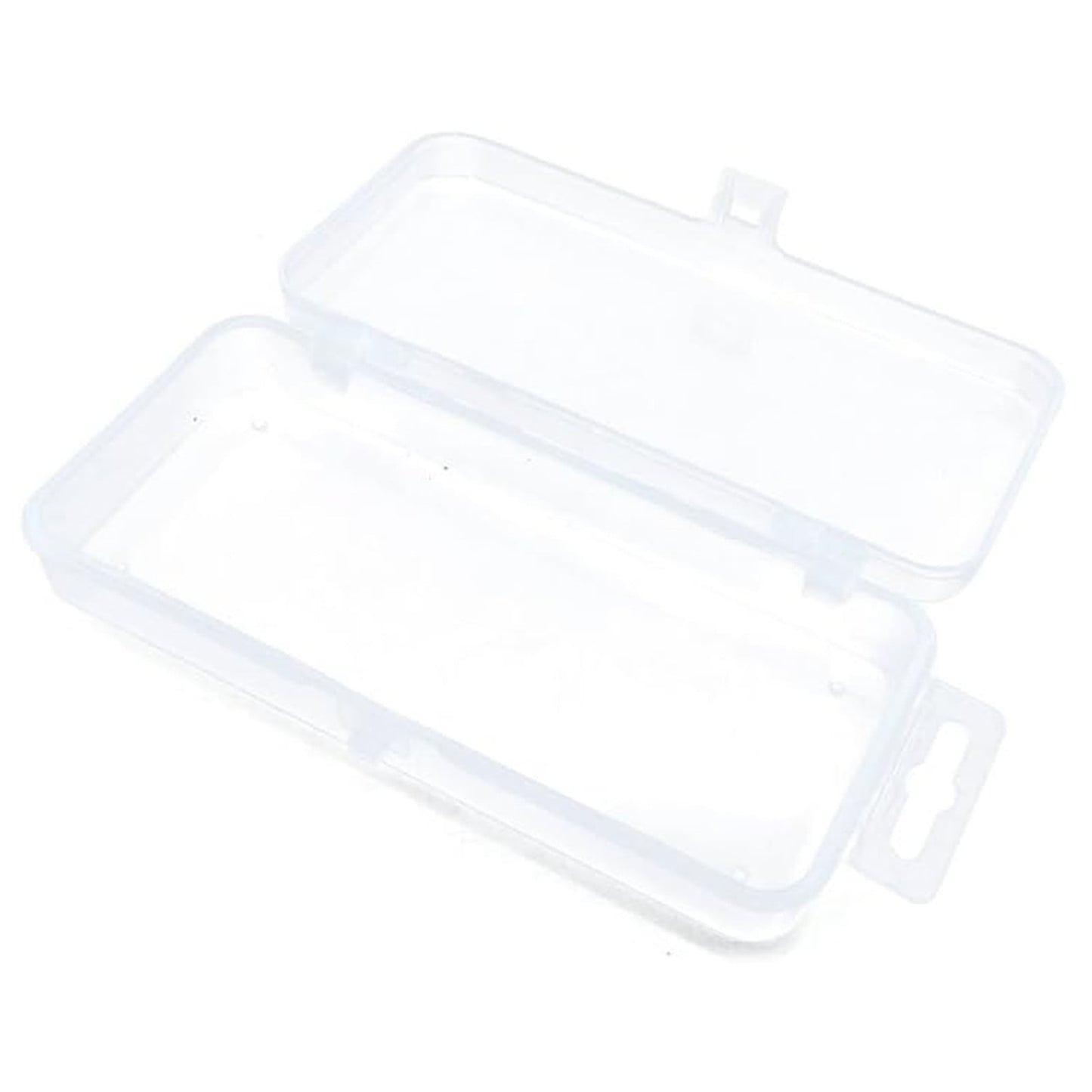 Rectangular Empty torage Box, Plastic Pencil Case, Clear Storage Container for Pencil,Crayon,Sticker,Cosmetics, 1 Pcs, 5.24x2.44x0.98 5.59" x 7.2" x 9.25" Clear