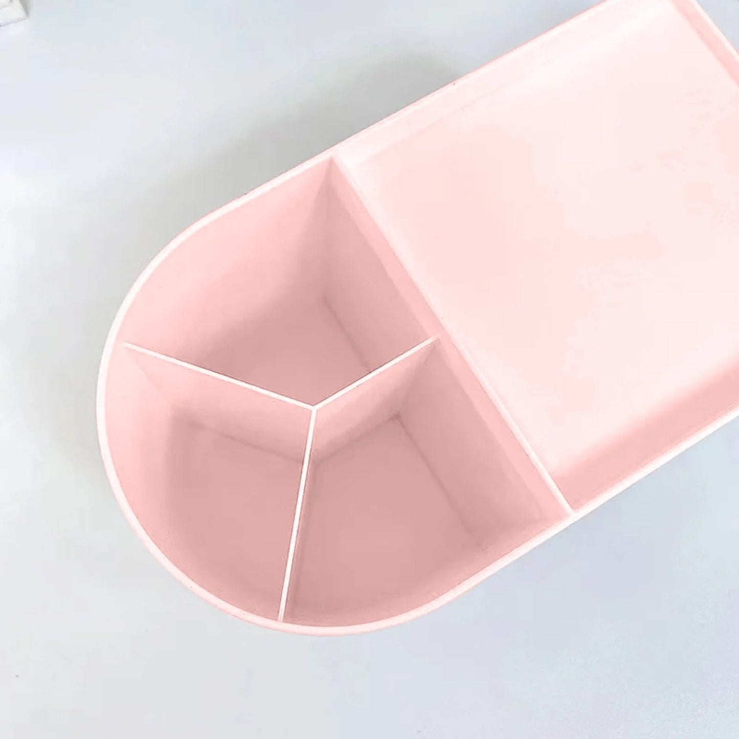 Rectangular Empty torage Box, Plastic Pencil Case, Clear Storage Container for Pencil,Crayon,Sticker,Cosmetics, 1 Pcs, 5.24x2.44x0.98 9.02" x 2.99" x 2.09" Pink
