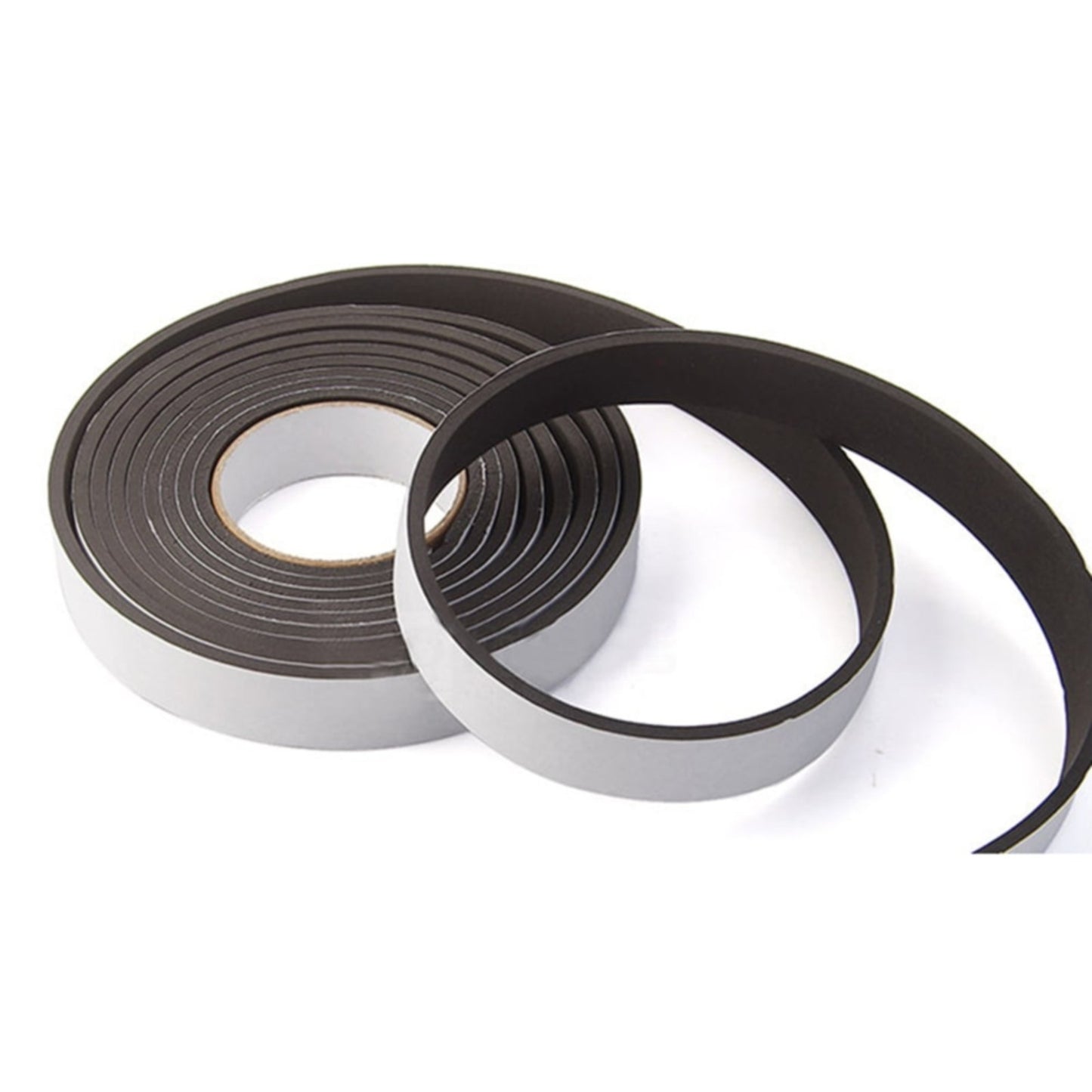 High Density Foam Tape, Weather Stripping, Door Seal Strip Insulation Tape Roll for Insulating Door Frame, Window, Air Conditioner, Self Adhesive Sealing Weatherstrip, 16.4 FT 16.4' White