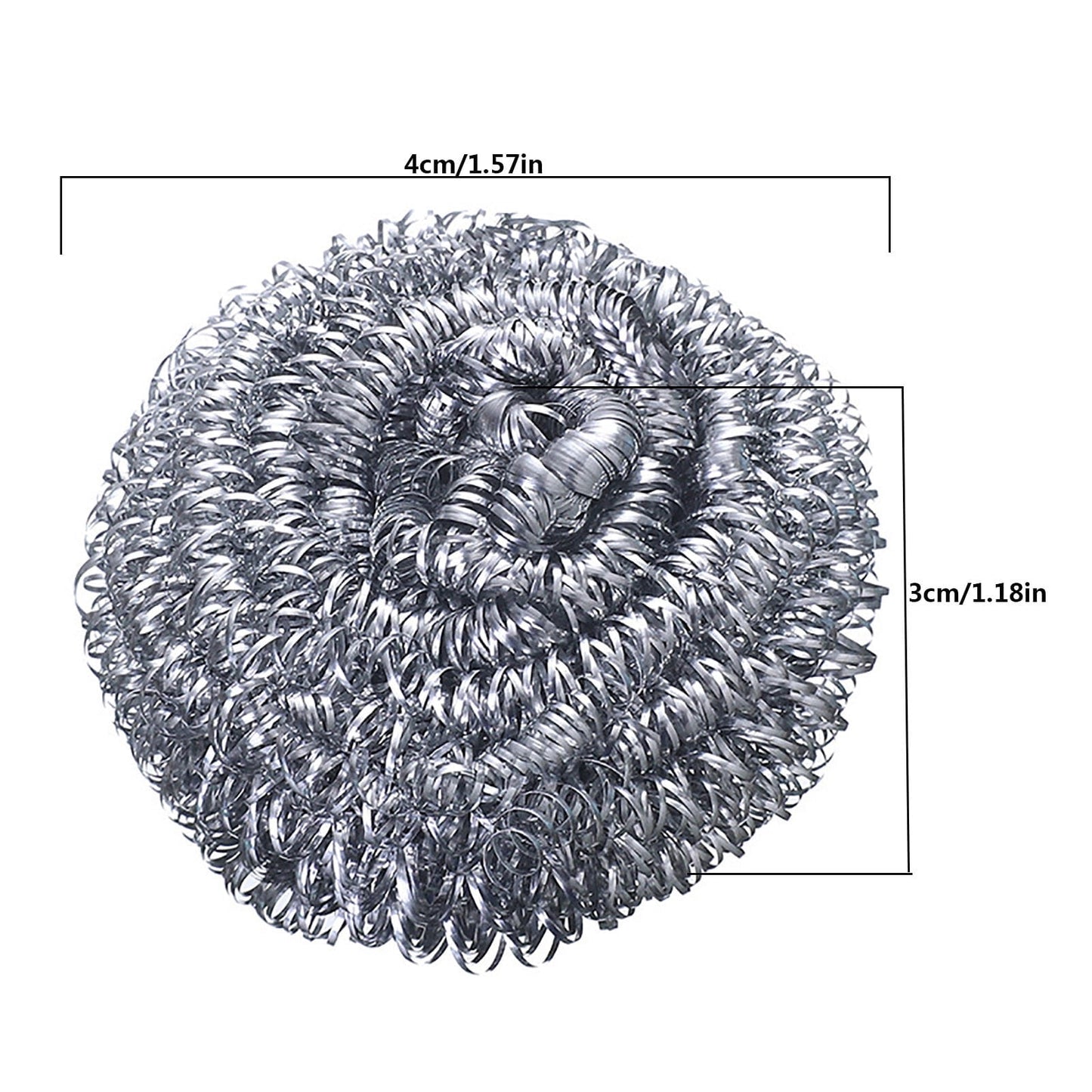 Stainless Steel Scrubbers,Stainless Steel Scourers Sponges ,Stainless Steel Scrubbing Pads,Metal Scouring Pads,Steel Wool Scrubbers For Stoves, Pots, Cooker Hoods, That Are Difficult To Clean 4pcs