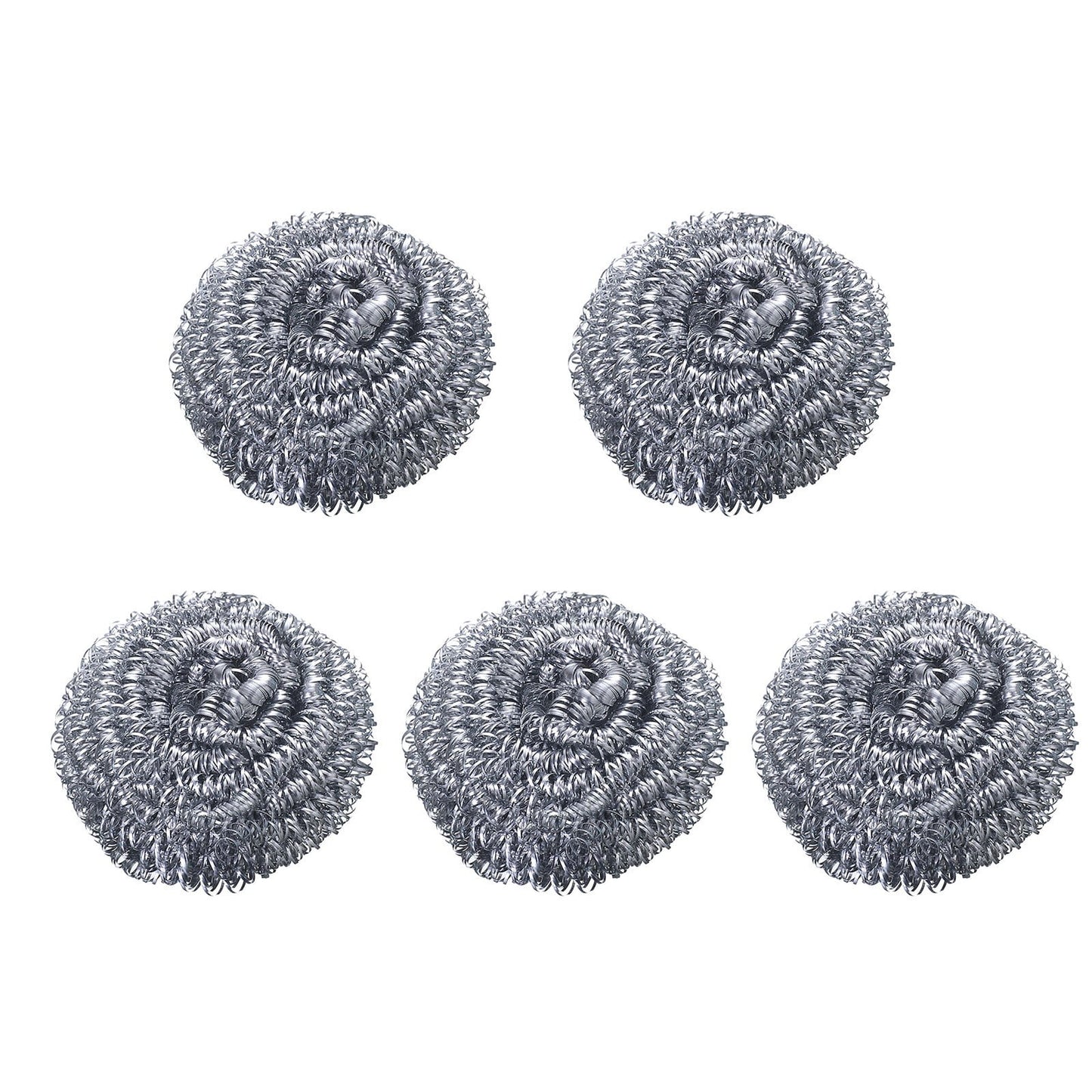 Stainless Steel Scrubbers,Stainless Steel Scourers Sponges ,Stainless Steel Scrubbing Pads,Metal Scouring Pads,Steel Wool Scrubbers For Stoves, Pots, Cooker Hoods, That Are Difficult To Clean,4pcs 5pcs