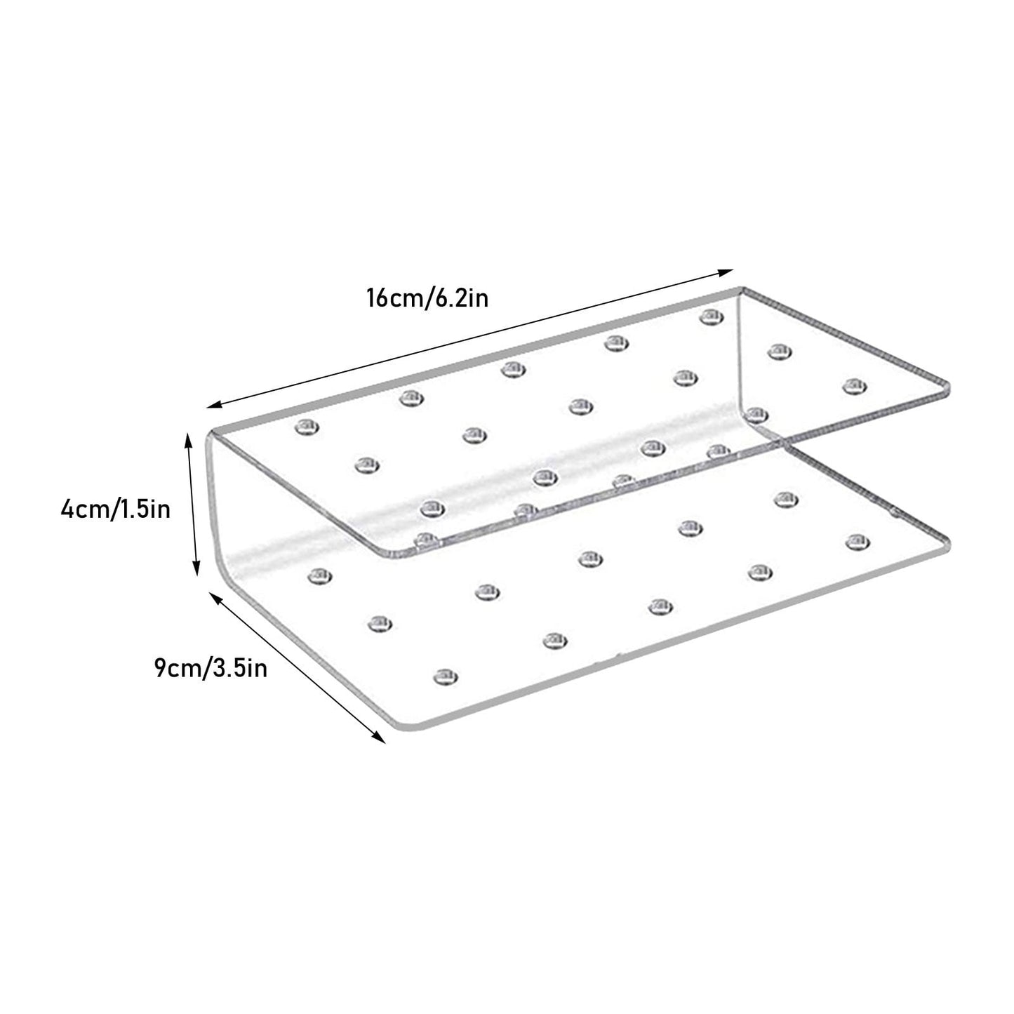 Cake Pop Stand 15 Holes Lollipop Display Stand, Acrylic Clear Cake Pop Holder Lollipop Display for Dessert Table Weddings Birthday Party Halloween Candy Decorative, 6.2x3.5x1.5 6.2" x 3.5" x 1.5" Clear