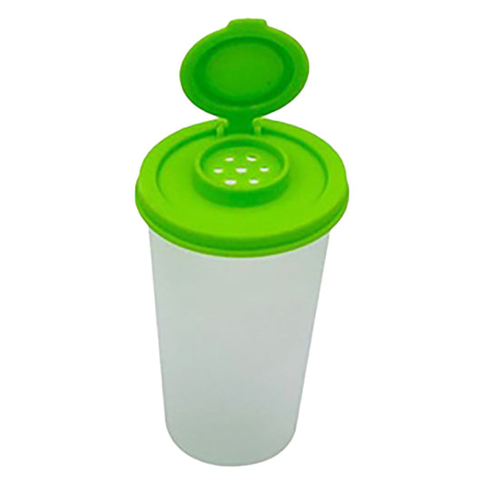 Salt And Pepper Shakers Moisture Proof ,Clear Plastic Condiment Bottles ,Salt Shaker For Camping Picnic Outdoors Kitchen Travel Spice Clear With Covers Lids Plastic Airtight Dispenser,Black 2.17" x 2.76" x 1.77" Green