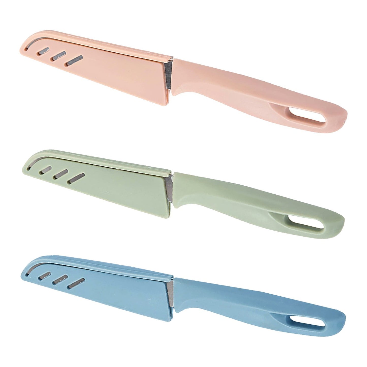 Paring Knife,1Pcs Paring Knives (1 Knives And 1 Knife Cover),4 Inch Peeling Knife,Fruit And Vegetable Knife,Ultra Sharp Kitchen Knives, Stainless Steel, Pp Plastic Handle,Kitchen Gadgets A