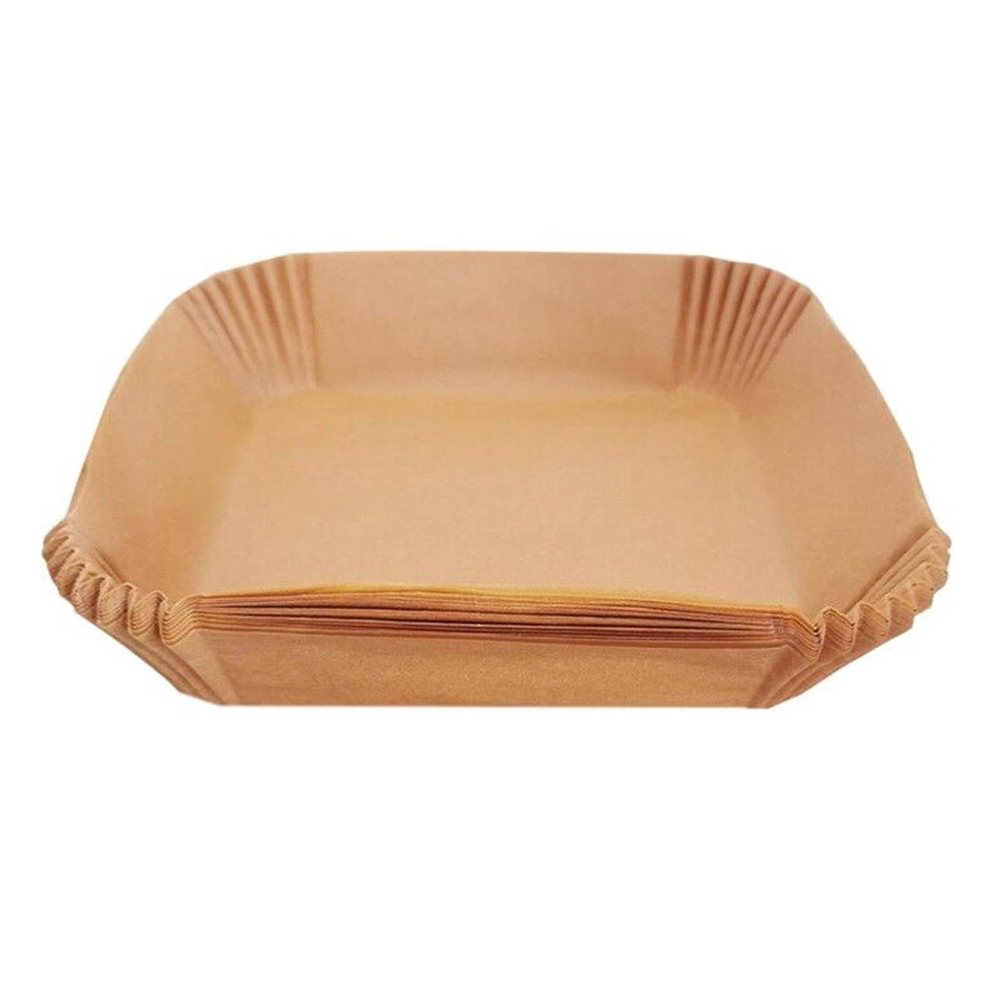 10/30/50/100 Pcs Air Fryer Disposable Paper Liners,8In Unbleached Square Parchment Paper Non-Stick Airfryer Basket Liners For Steamer Microwave Oven, Deep Fryer Parts & Accessories,(A,10PCS) 30PCS A