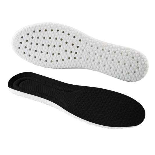 Steppers Insoles for Men Women, Massage Insole, Cloud Insole, Men's Comfortble Steppers Shoe Insoles Inserts, Memory Foam with Arch Surpport Insoles for Arch Pain,Advanced Sport Massaging Insoles Black 37-38