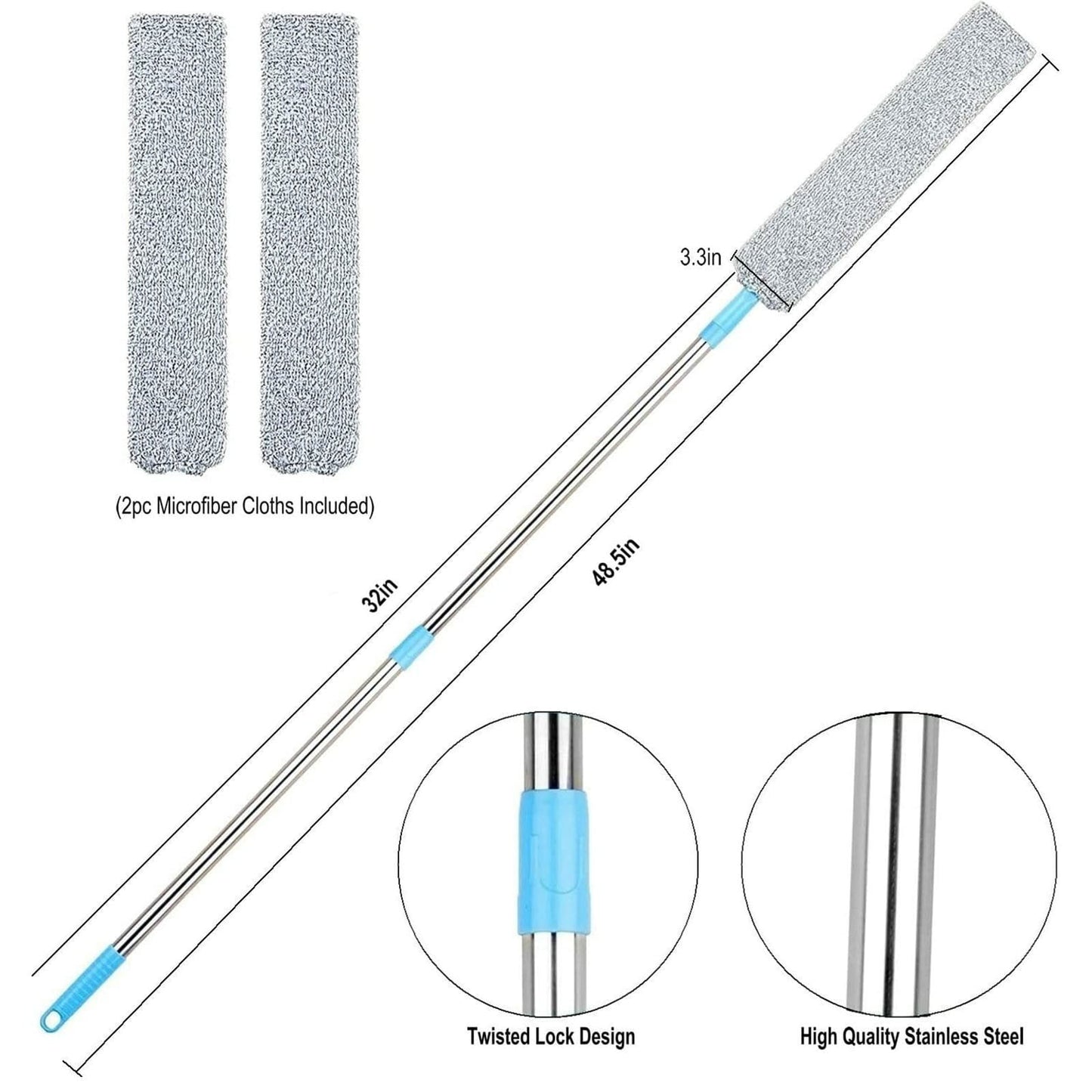 Window Cleaning Squeegee,Shower Squeegee for Shower Glass Doors,Car Window Windshield Mirror Tile Cleaner Cleaning Wiper Squeegees Tool with Hook,Window Cleaning Shower Glass Squeegees(Z3-White) Grey
