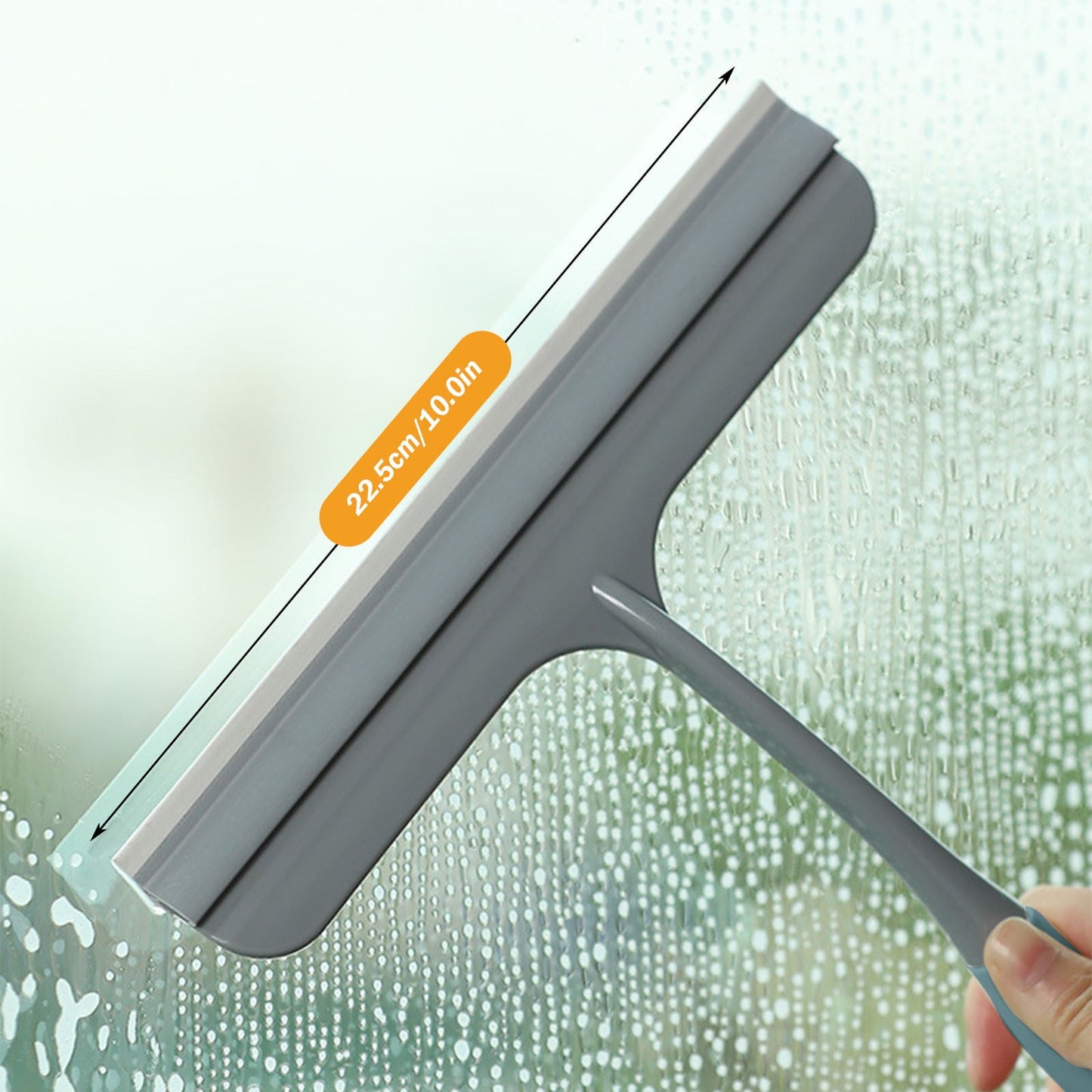 Window Cleaning Squeegee,Shower Squeegee for Shower Glass Doors,Car Window Windshield Mirror Tile Cleaner Cleaning Wiper Squeegees Tool with Hook,Window Cleaning Shower Glass Squeegees(Z3-White) Z3-Green