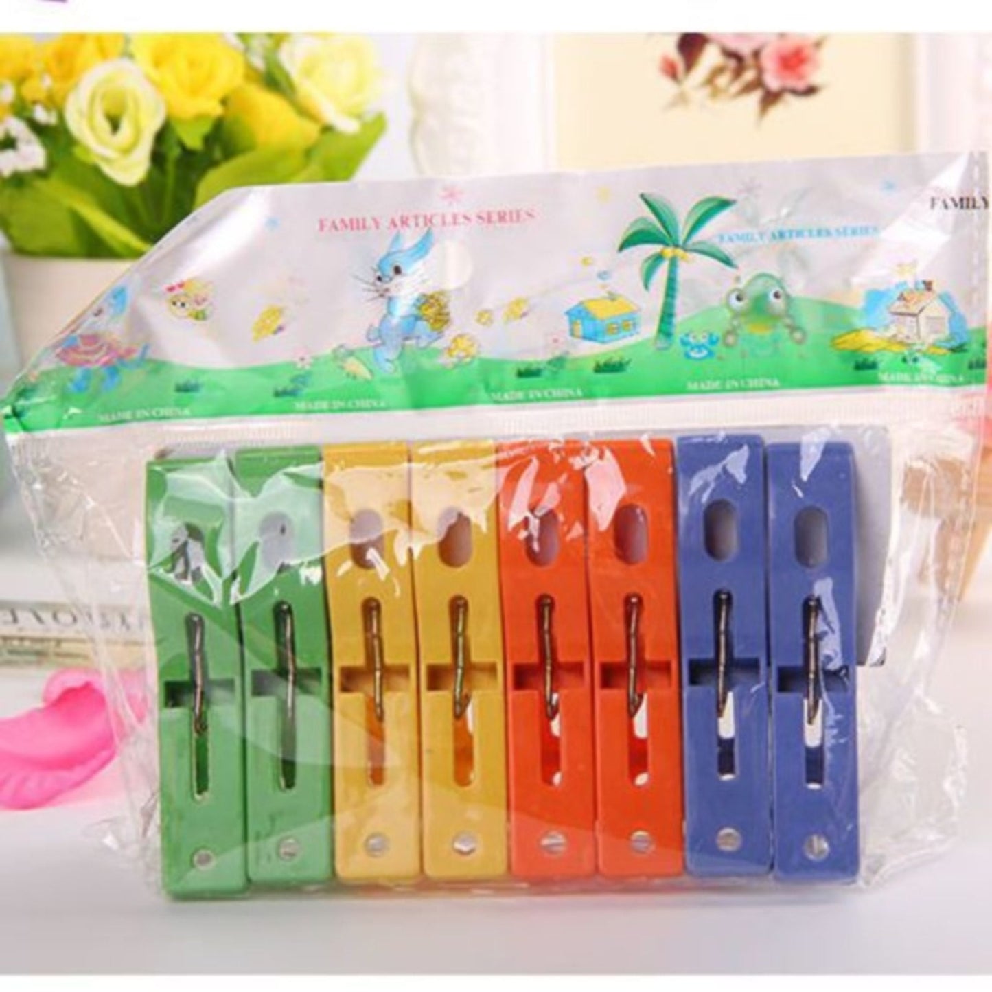 Towel Pegs,Beach Towel Clips for Chairs Cruise Plastic Clothes Pins Beach Chair Towel Clips,Towel Holder Clips,Heavy Duty Clothes Pins-Keep Towel from Blowing Away Beach Essentials(Multicolored1) Yellow