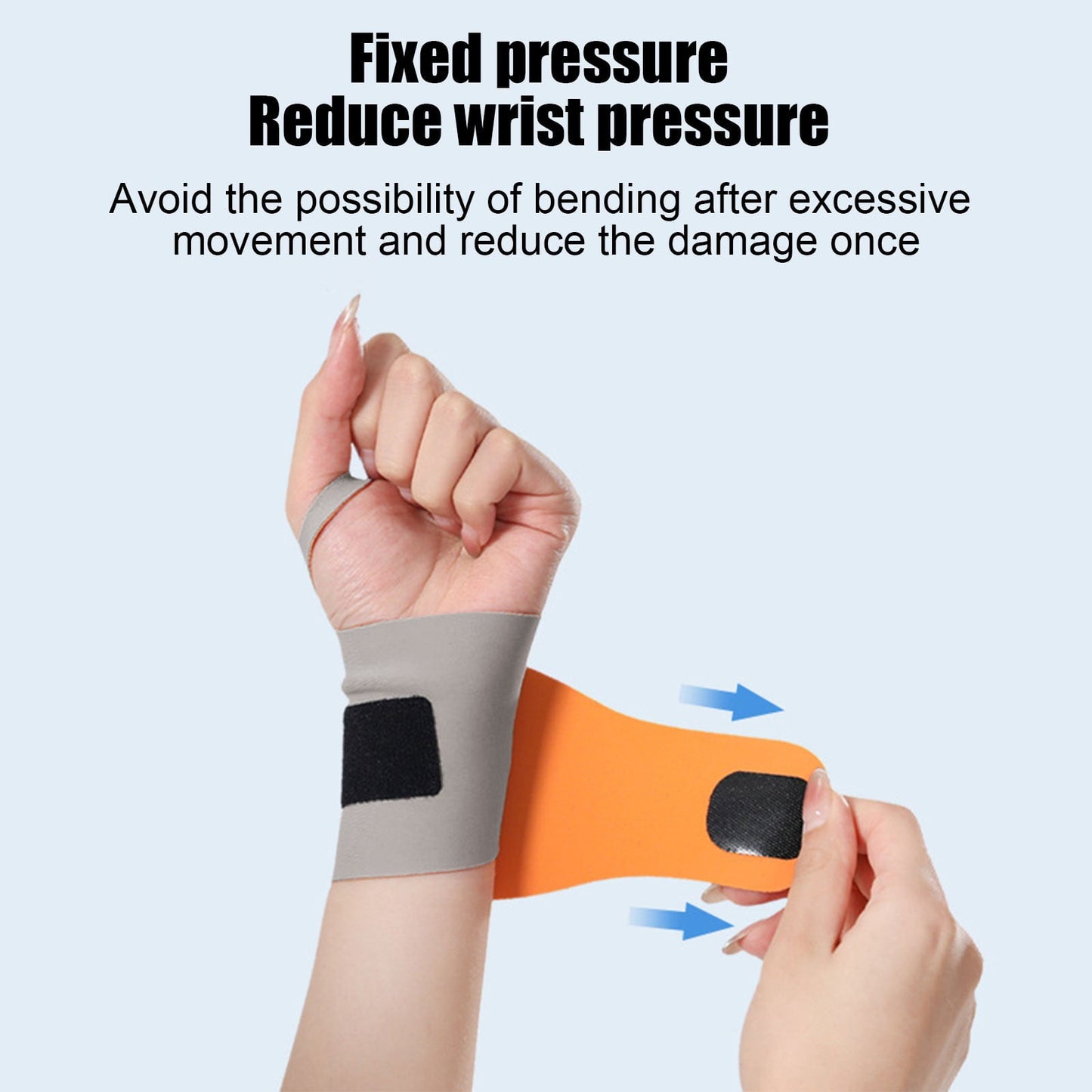 Wrist Guard Wrist Brace,Wrist Support for Carpal Tunnel Pain Relief,Ulnar Brace-Thin Elastic for Tear,Wrist wraps Repetitive Wrist Use Injury,Fits Both Wrists,Badminton Basketball Joint Fitness Gray