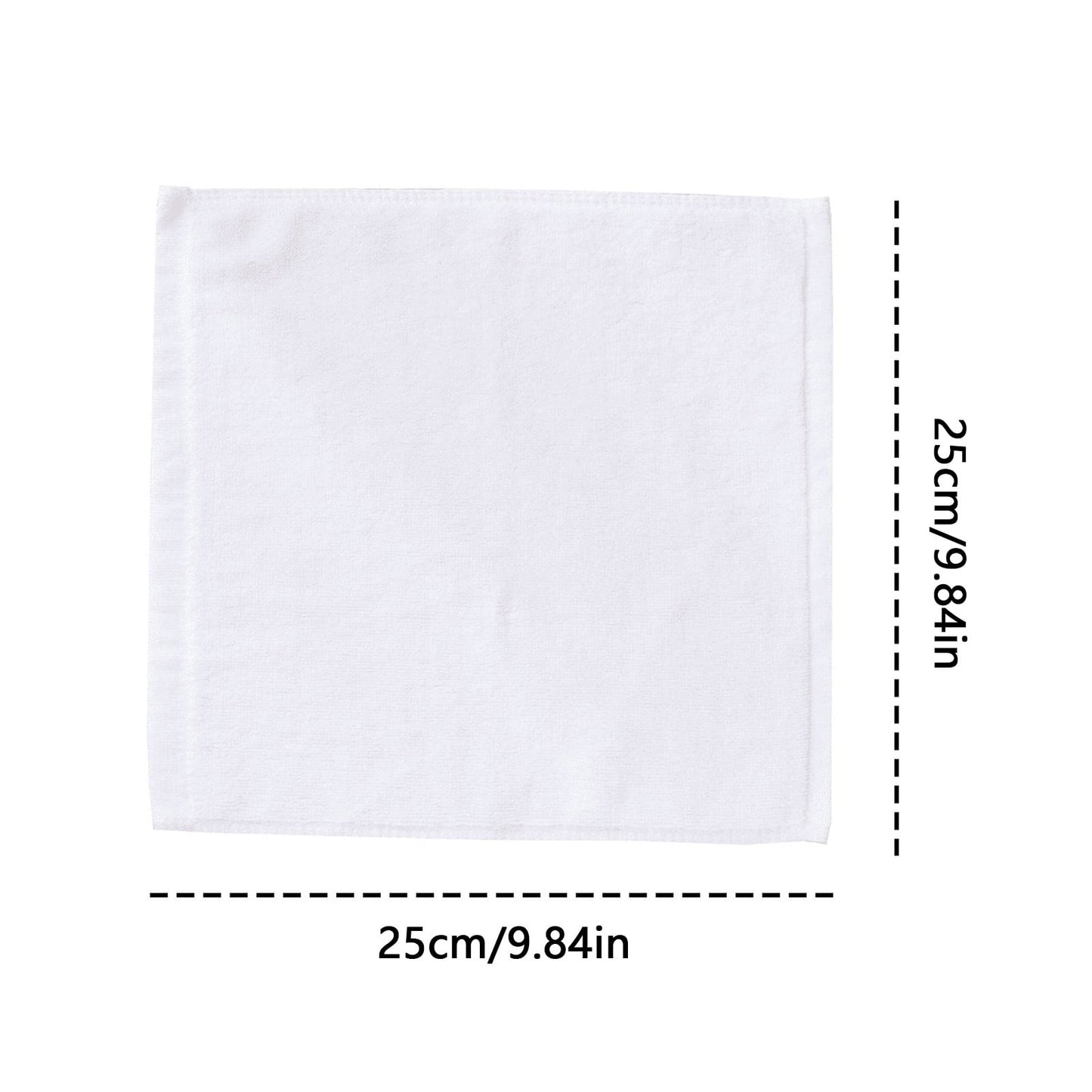 10 Pcs Washcloths,Highly Absorbent and Soft White Face Towels,Reusable Absorbent Washcloths for Sensitive Skin,Multi-Purpose Washcloths and Hand Towels for Bathroom,Hotel,Spa and Gym(White*10) White*10