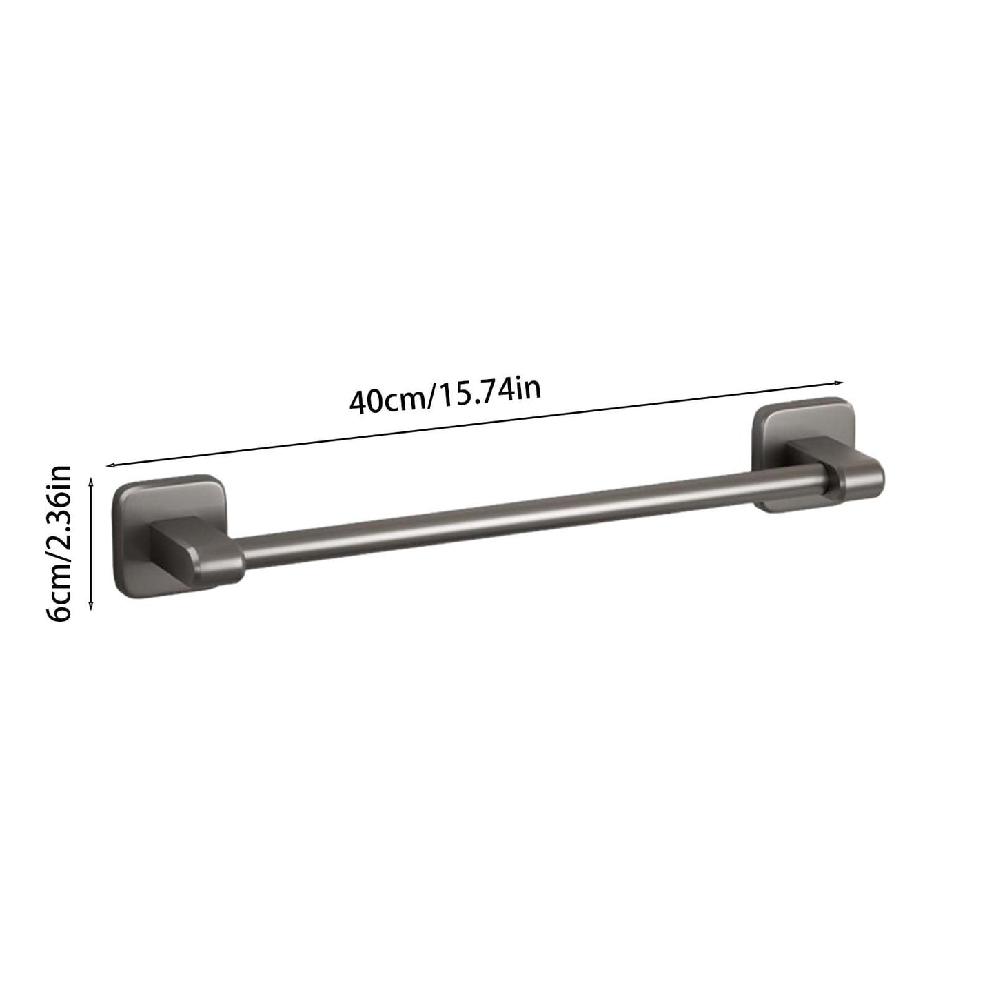 Brushed Nickel Towel Bar,Towel Holder for Bathroom Wall with Hanging Length,Stainless Steel Towel Rod,Brushed Nickel Towel Racks for Bathroom Wall Mounted,Modern Home Decor 30cm