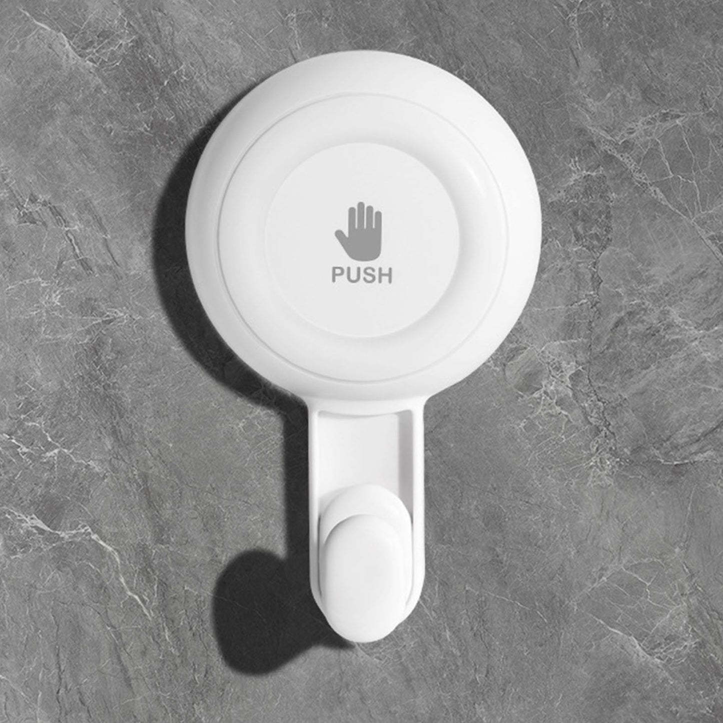 Powerful Suction Cup Shower Hooks for Towel, Loofah, 360° Rotatable Damage-free Hanging Versatile Wall Hooks for Inside Bathroom, Decoration, Removable Suction Holders, 1 Pcs, 4.37x2.67x1.81 4.37" x 2.67" x 1.81" White1