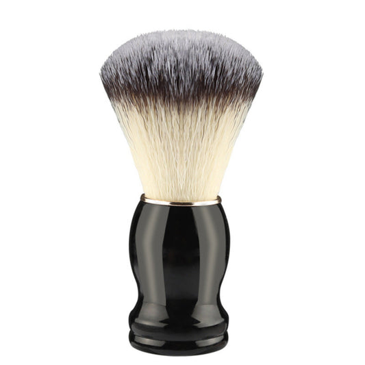 CCMAOLU Hand Crafted Shaving Brush with Hard Wood Handle,Men's Luxury Professional Beard Tool for Salon & Home Use,Creates Rich Lather for Warm Shave,Gift for Father's Day from Wife,Daughter