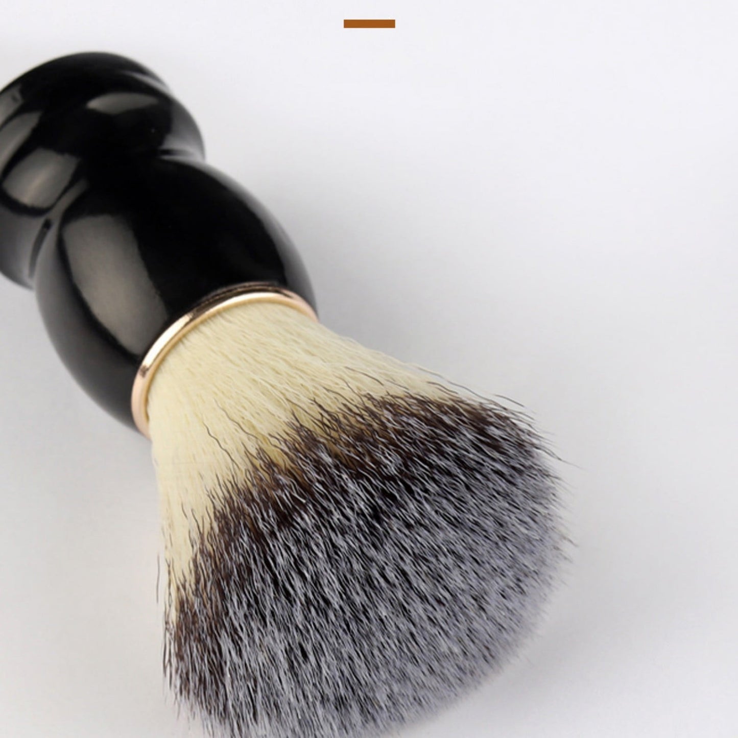 CCMAOLU Hand Crafted Shaving Brush with Hard Wood Handle,Men's Luxury Professional Beard Tool for Salon & Home Use,Creates Rich Lather for Warm Shave,Gift for Father's Day from Wife,Daughter