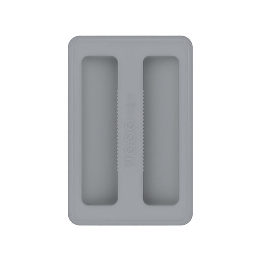 CCMAOLU Silicone Toaster Cover 2 Slice Wide Slot,Reusable Heat Resistance Bread Machine Topper Cover,Dirt Proof Sandwich Accessories That Fit Most Toasters,Simple Design Easy to Clean & Wipe Gray