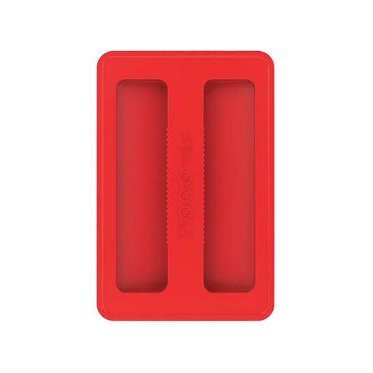 CCMAOLU Silicone Toaster Cover 2 Slice Wide Slot,Reusable Heat Resistance Bread Machine Topper Cover,Dirt Proof Sandwich Accessories That Fit Most Toasters,Simple Design Easy to Clean & Wipe Red