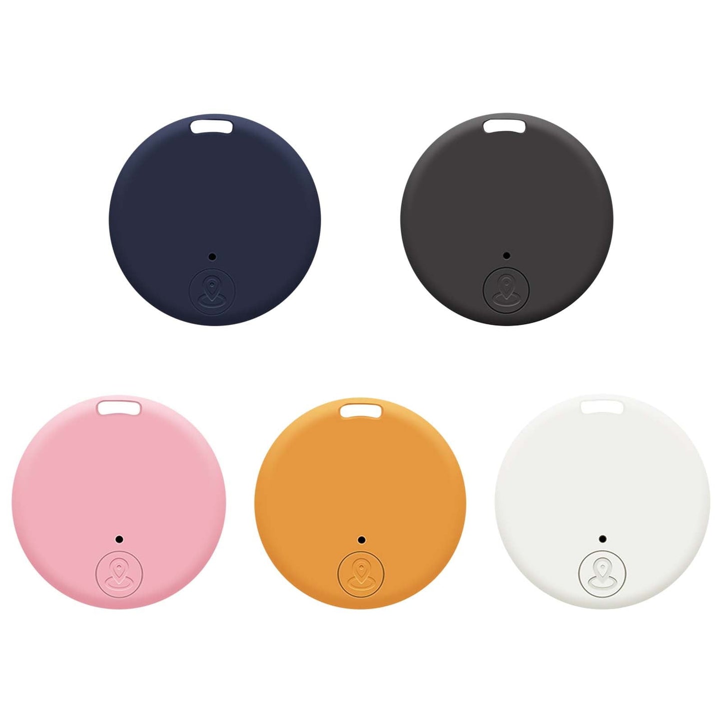 Bluetooth 5.0 Two-Way Alarm Key Finder, Smart Anti-Loss Tracking Device for Keys, Wallet or Pets, Ultra-Low Power Consumption with 6-Month Battery Life, Compact and Portable Locator E