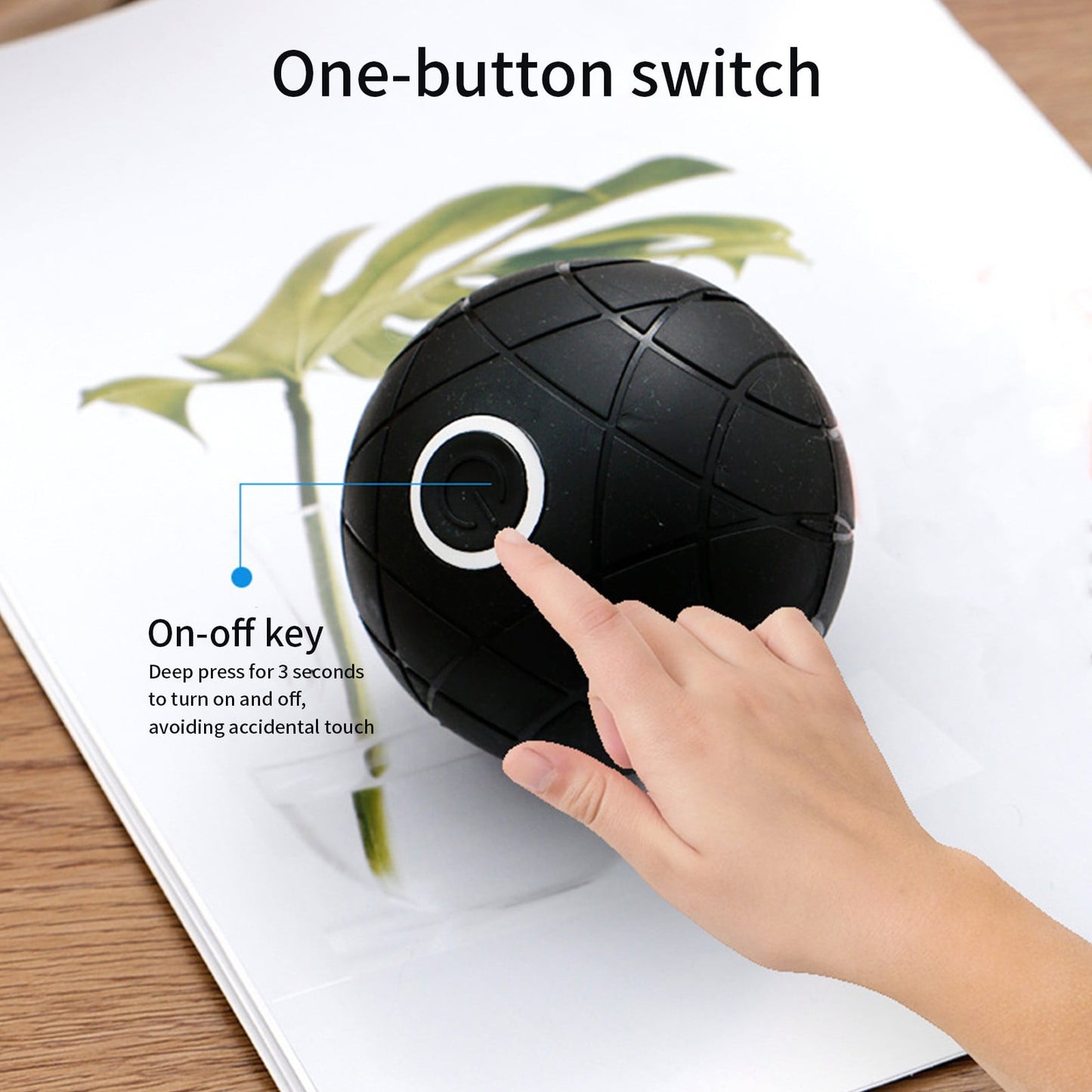 USB Rechargeable Vibration Massage Ball, Portable Fascia Ball with 3 Speed Modes for Muscle Relaxation, Ergonomic Design for Fitness and Yoga Recovery, Compact and Easy to Carry