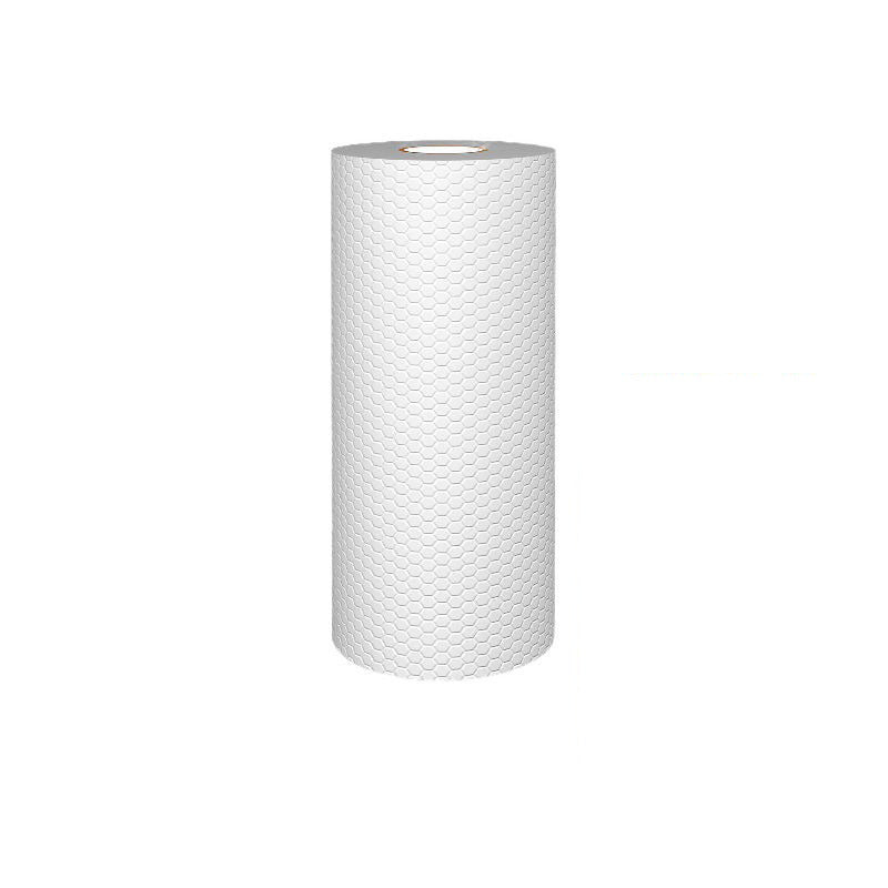 Cleaning cloths on a roll - Reusable kitchen paper - Cleaning cloths - Dish cloths - Miracle cloths - Disposable wipes - Kitchen roll - Dust cloths - Dry and wet - Oil absorbent - Cleaning roll - Cleaning supplies - White - 1 roll