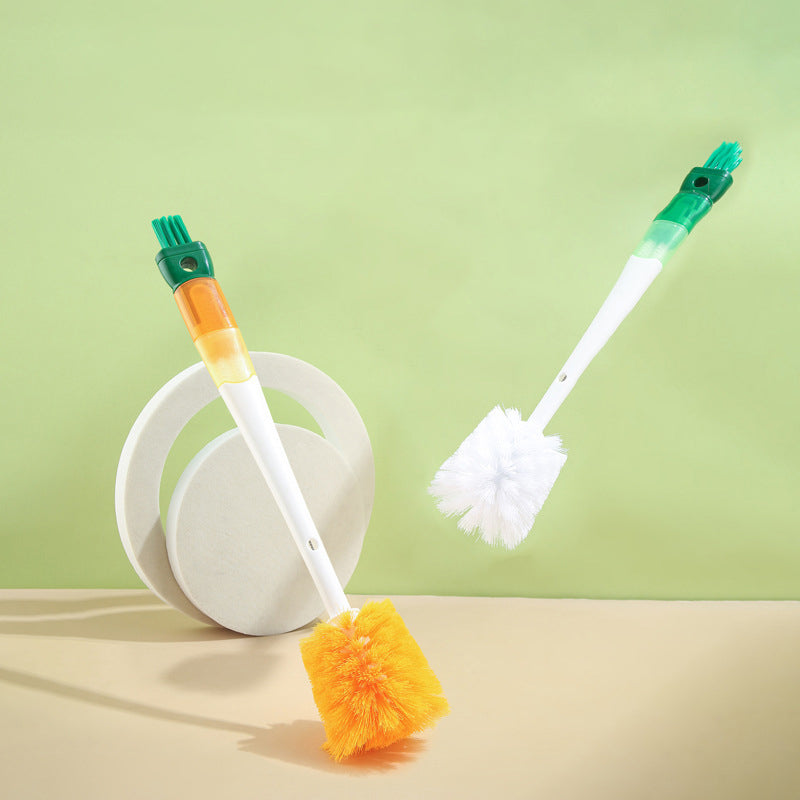 Bottle Brush - 5-in-1 Baby Bottle Cleaning Brush - Multifunctional for baby teats, straws, glass cups and thermoses - Ideal for home use