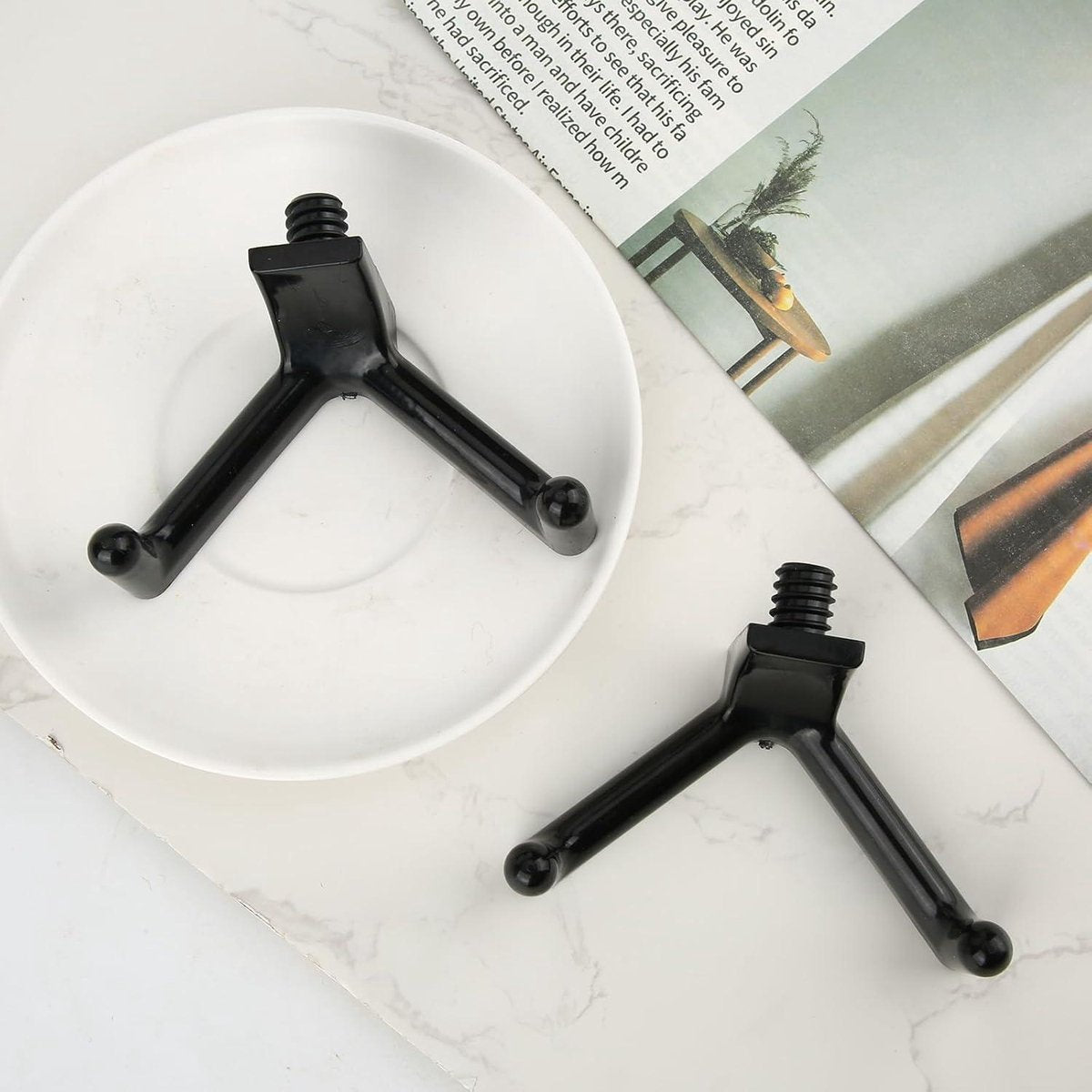 Allecto plus - Tool hooks for Garden Shed - Storage accessories for Shovels and Rakes