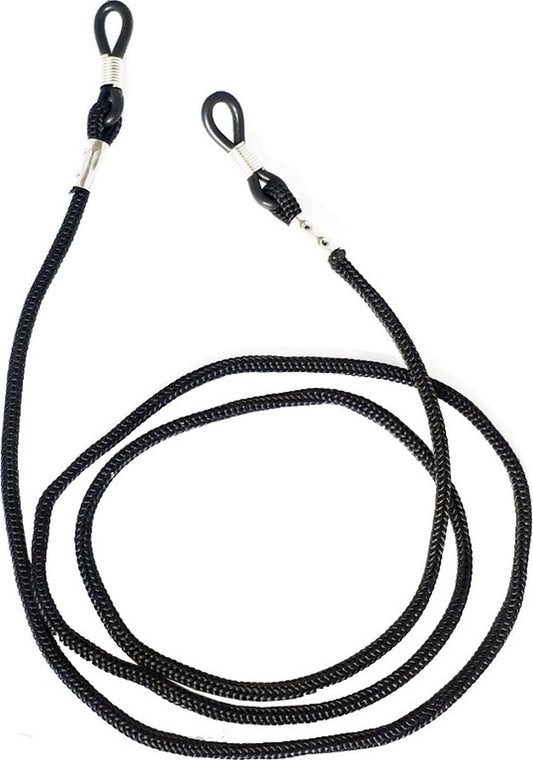 Pieces - Glasses Cord - Sunglasses String - Small Glasses Cord - Glasses Cord - Rubber Loop - Black