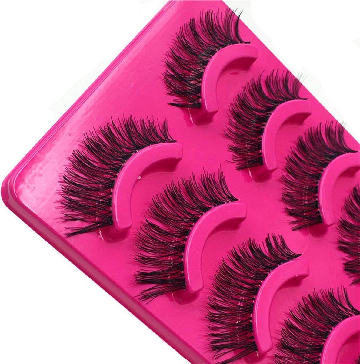 Fake Eyelashes - Fake Eyelashes - 5 Pairs