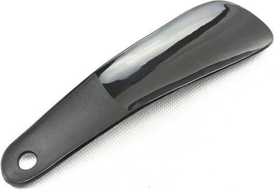 Plastic Shoehorn 16 CM | Shoe Entry Aid | Shoe Accessories | BLACK