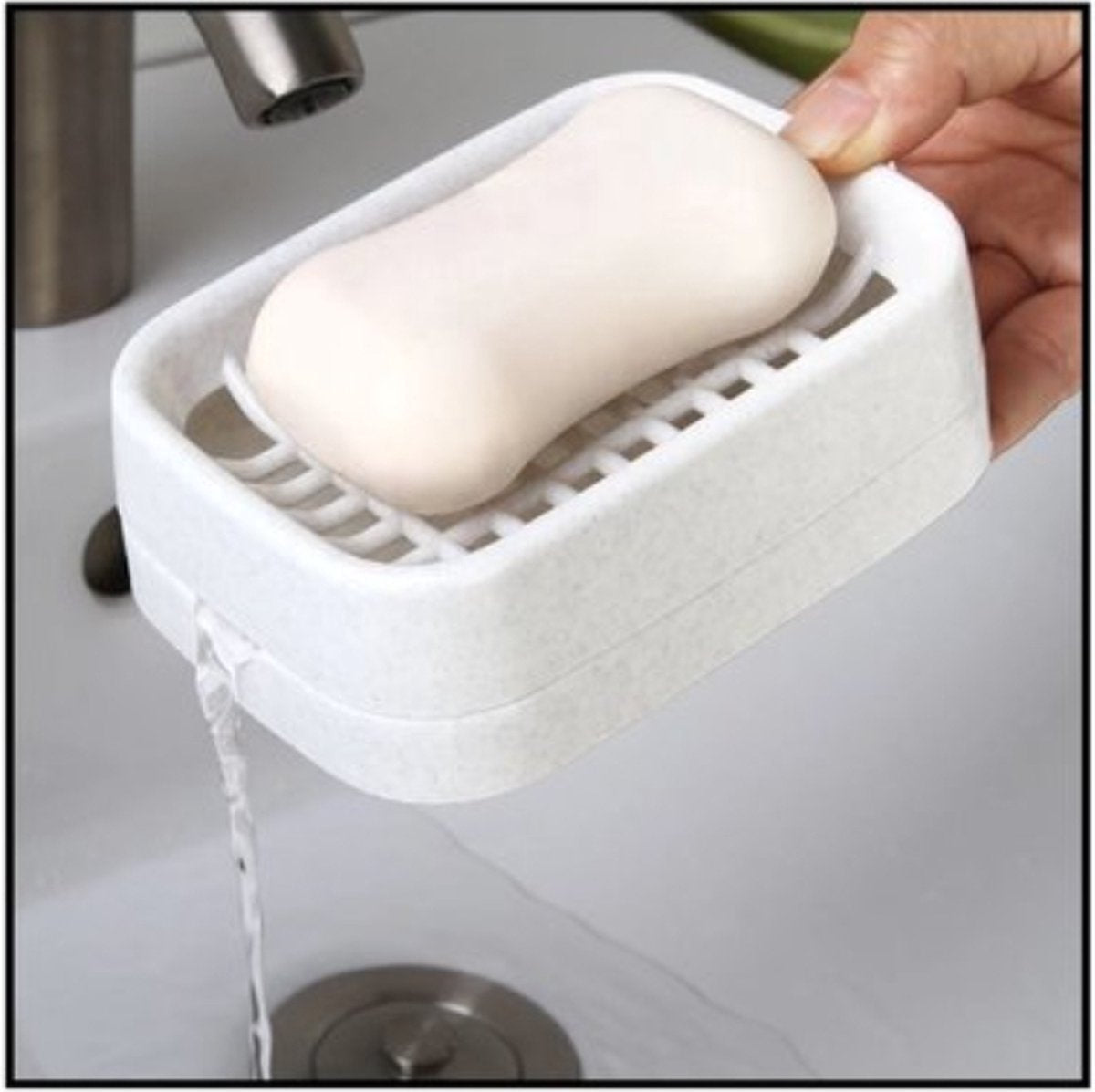 Soap holder | Soap dish | Soap rack | Shower | Bathroom | Soap | Gray