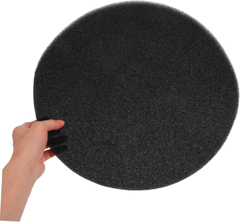 14.9Inch Black Oil Drain Splash Pad,Oil Change Mat,Round No Splatter Pad,High Temperature Splash Pad,Oil Spill Mat for Car Oil Changing (Round)