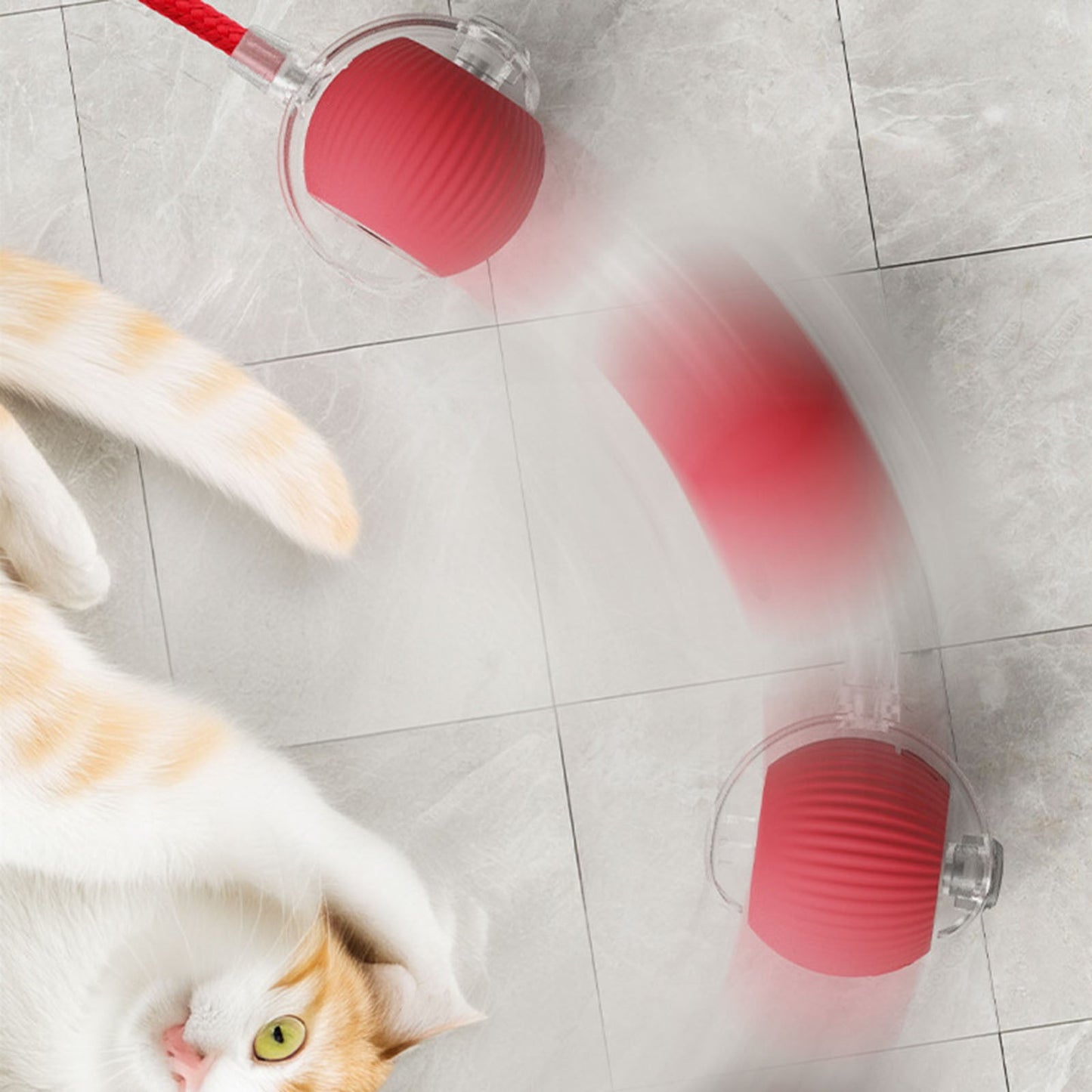 3 Pack Interactive Cat Ball Toy - Electric Cat Toy with USB Rechargeable, Three Working Modes, 360° Rolling Smart Ball for Cats and Dogs