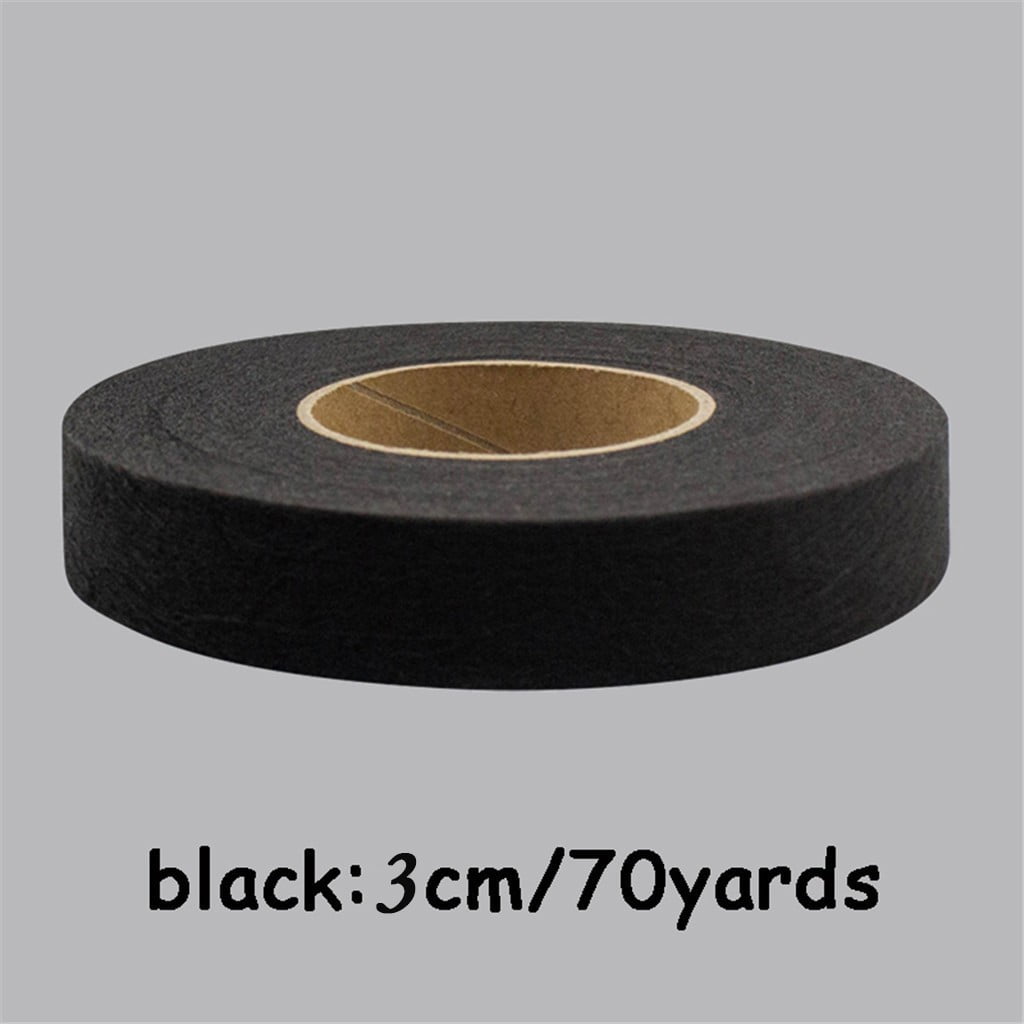 70 Yards Iron in Hemming Tape, 3cm Adhesive No Sewing Hem Tape, Iron in Tape for Hemming, Stitch Witchery Tape Sewing Tape, Fusible Tape Adhesive Wonder Web for Curtain, Pants, Clothes Black