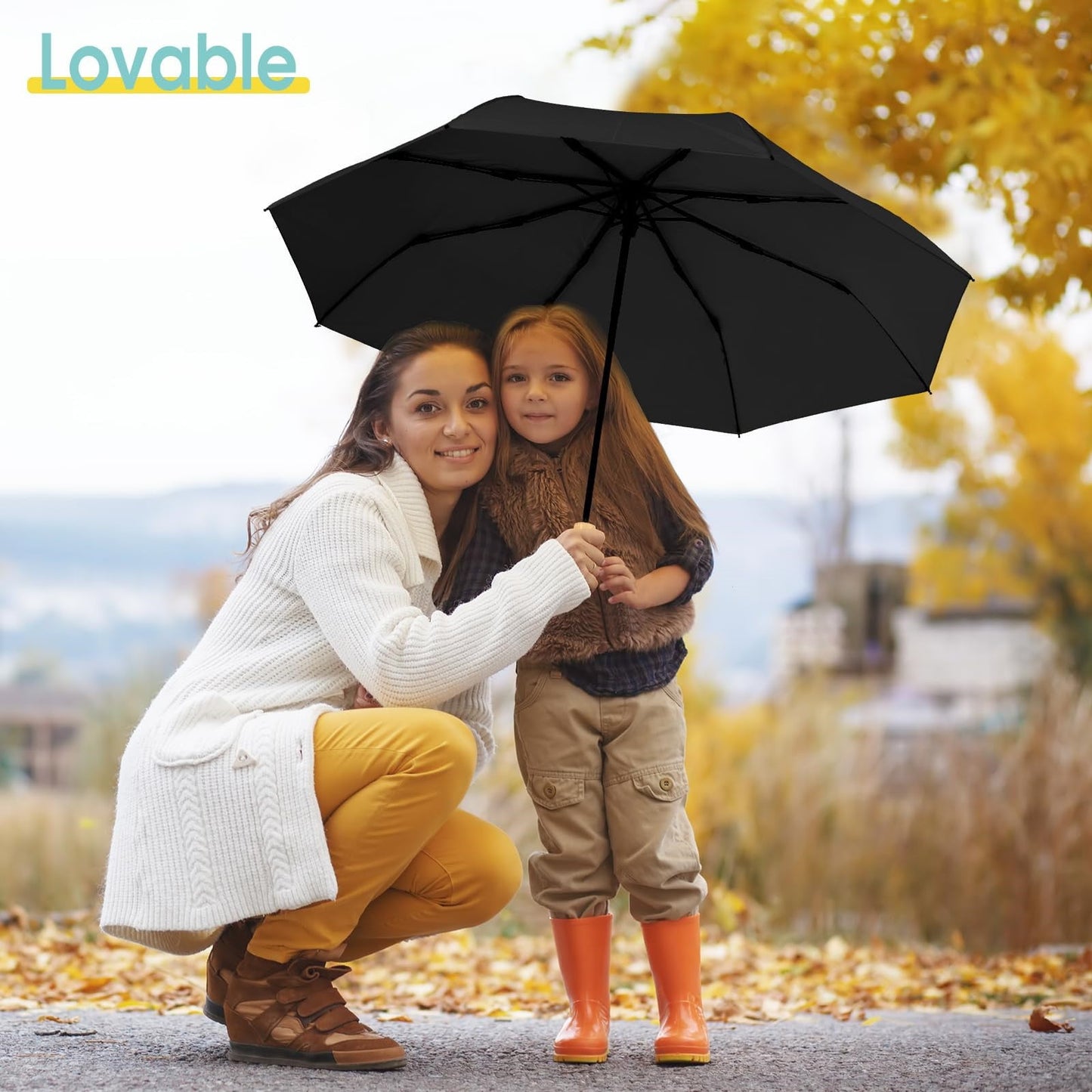 Duck Umbrella – Cute Duck Umbrella with Adorable Duck Handle, The Perfect Duck Umbrella for Duck Lovers One Size YE1