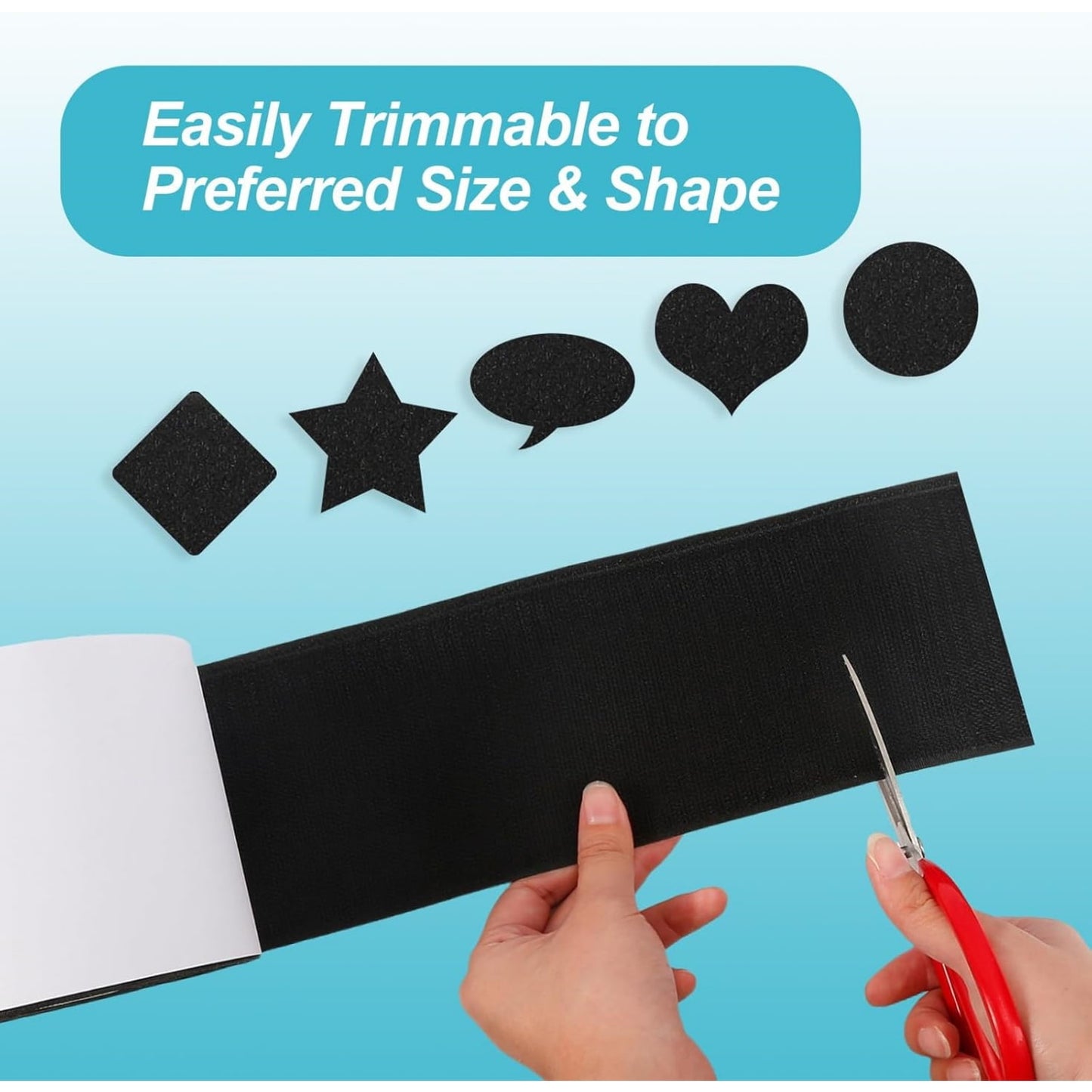 Wall Adhesive Strips,Nylon Heavy Duty Tape Strips for Cushions,Couch Cushion Grip,3.9x78.7In Multi-Purpose Anti Slip Gripper,1Pack