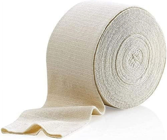 Elastic Tubular Support Bandage Size : (G) 11.5 cm x 5 mtr - for Large Knee Support Bandage - Large Thigh Natural Color.