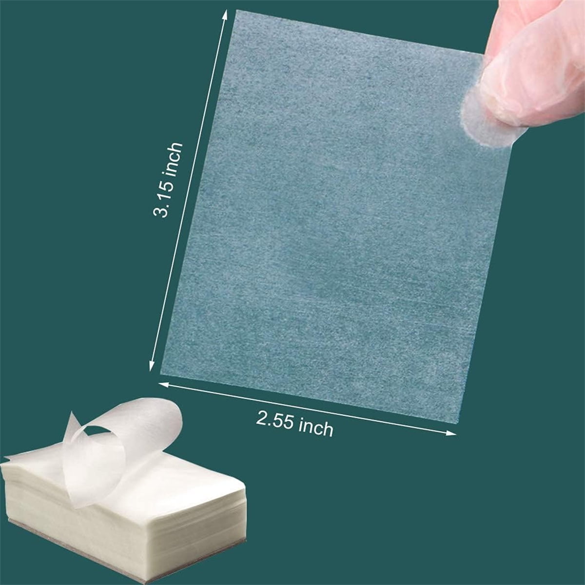 Edible Glutinous Rice Paper Tutuviw 1200Pcs Candy Coated Wrapping Paper Edible Candy Wrappers Sheets,Edible Wafer Paper,Transparent Rice Paper for Homemade Tanghulu Wrapper (2.6x3.2in)