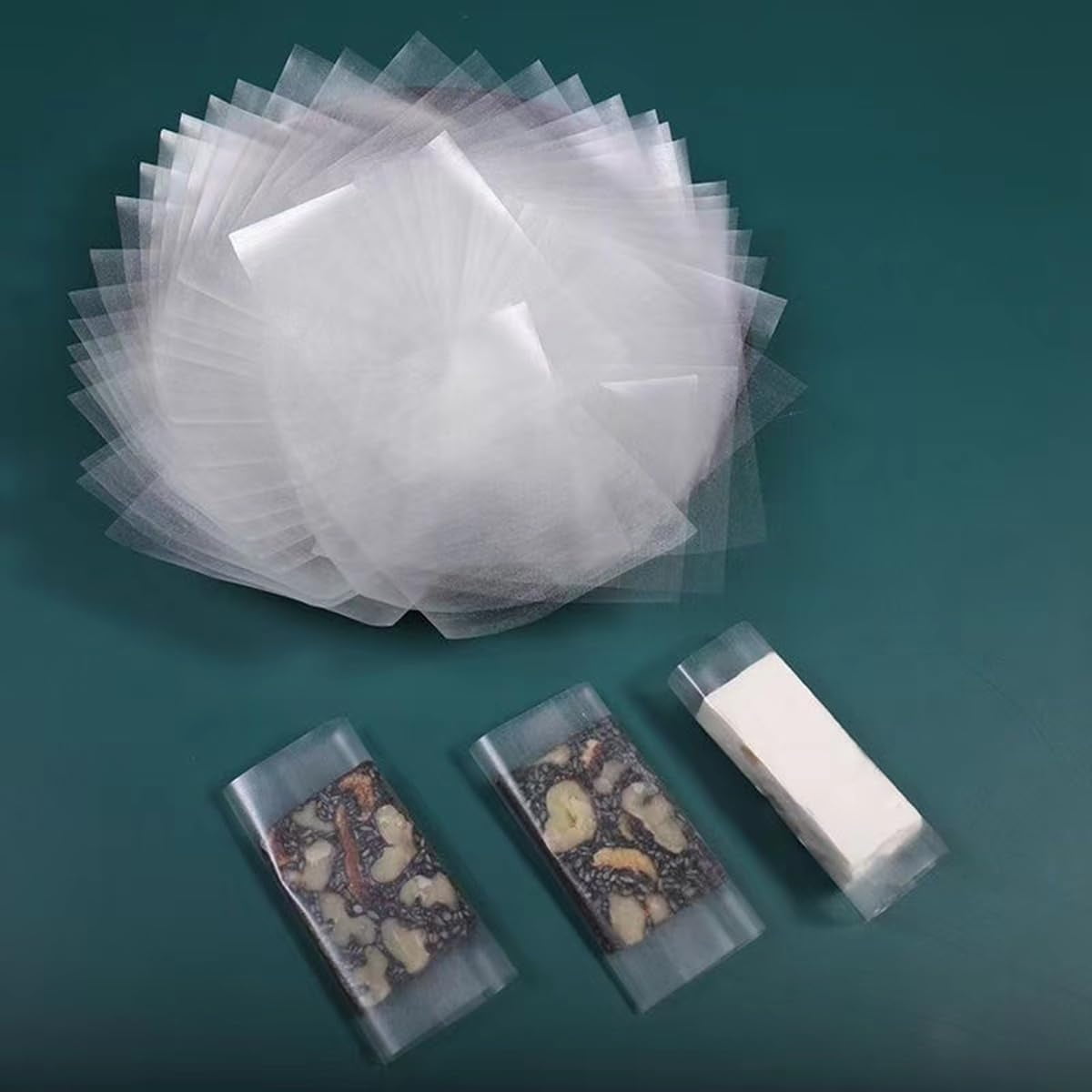 Edible Glutinous Rice Paper Tutuviw 1200Pcs Candy Coated Wrapping Paper Edible Candy Wrappers Sheets,Edible Wafer Paper,Transparent Rice Paper for Homemade Tanghulu Wrapper (2.6x3.2in)