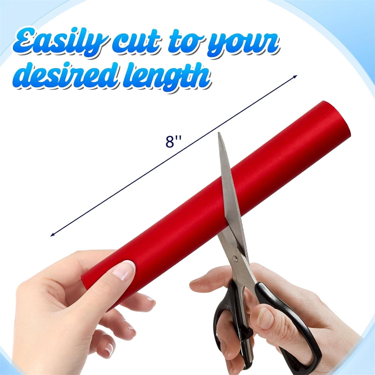 Tutuviw 6 Pcs Foam Grip Tubing for Utensils,8" Non Slip Foam Handles,Foam Tubing for Handle Grip for Pens & Tools,3 Sizes Adaptive Utensils Grip for Elderly/Handicapped/Dexterity(Cut to Length)