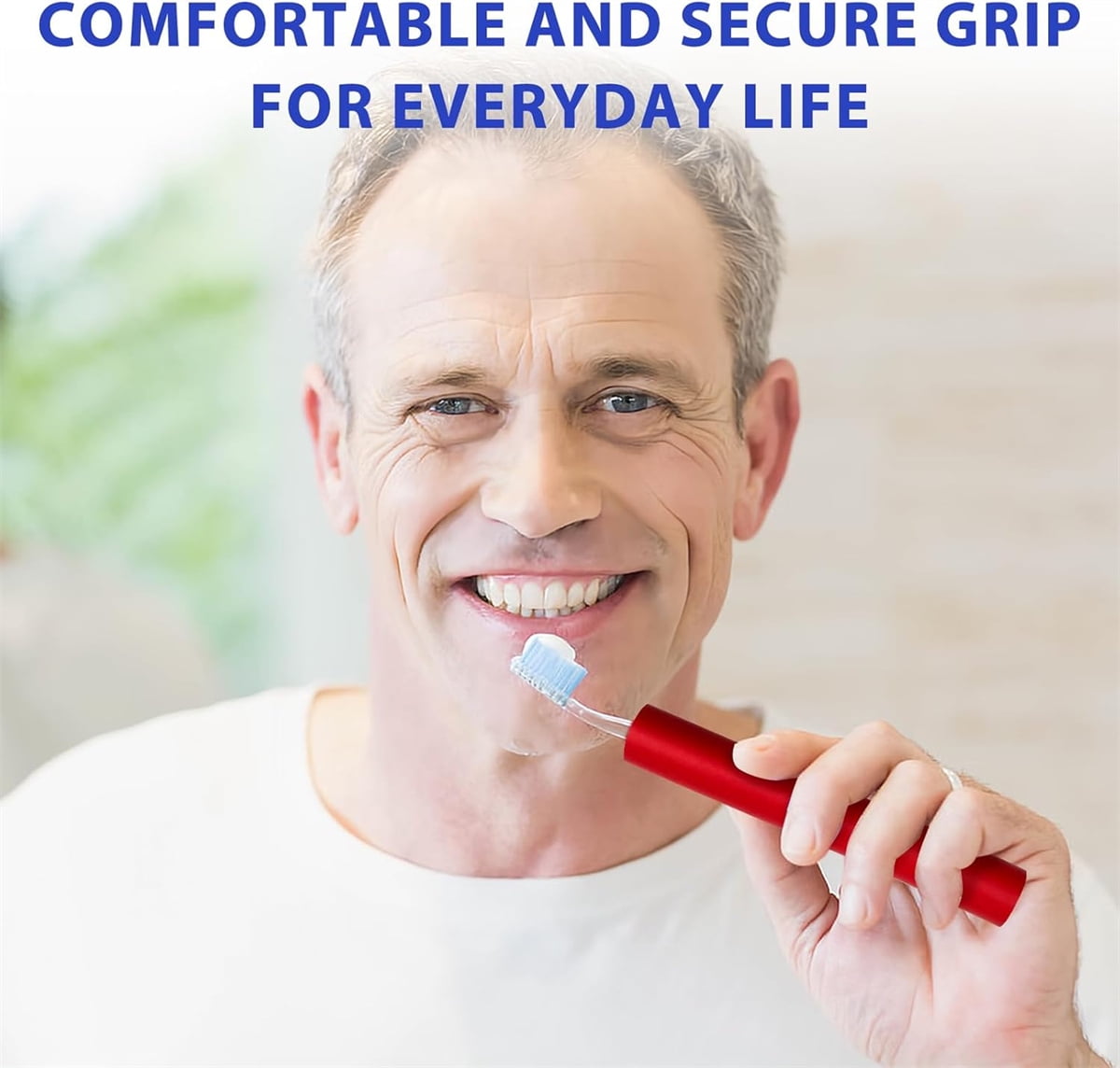 Tutuviw 6 Pcs Foam Grip Tubing for Utensils,8" Non Slip Foam Handles,Foam Tubing for Handle Grip for Pens & Tools,3 Sizes Adaptive Utensils Grip for Elderly/Handicapped/Dexterity(Cut to Length)