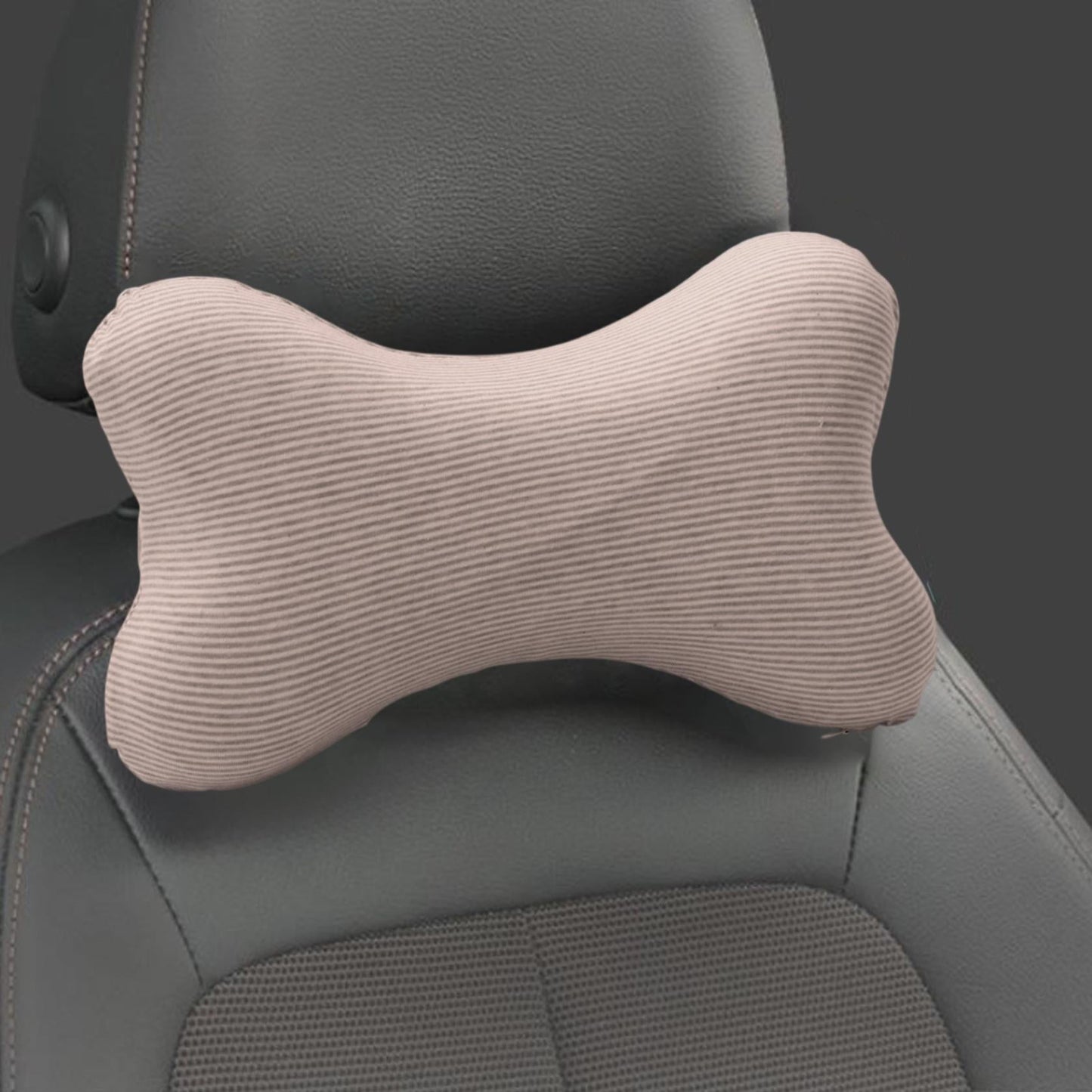 Clearance! Upgraded Dog Bone Shaped Travel Neck Pillows with Washable Removable Cover Memory Foam Car Bus Truck Driving Comfort Head Rest Support 10" A Coffee/10"