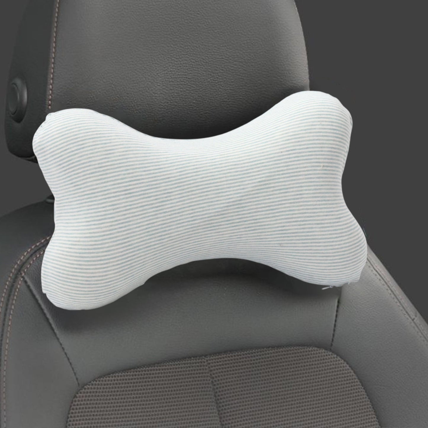 Clearance! Upgraded Dog Bone Shaped Travel Neck Pillows with Washable Removable Cover Memory Foam Car Bus Truck Driving Comfort Head Rest Support 10" A Green/10"