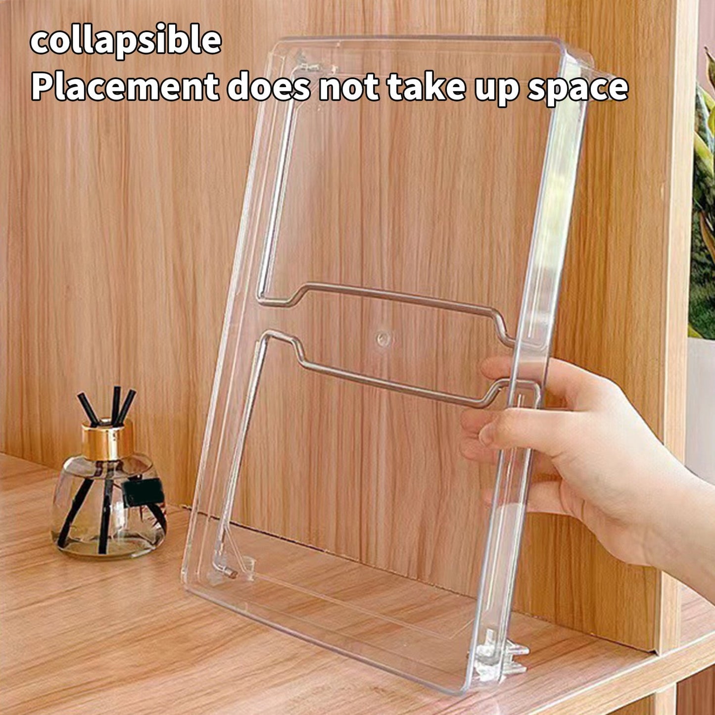 Cabinet Organizer Shelf, Stackable Kitchen Counter Shelves, Spice Rack, Countertop Organizers, Clear Plastic Storage Shelves Rack, for Makeup, Bathroom, Cupboard, Desk, Pantry Organization White