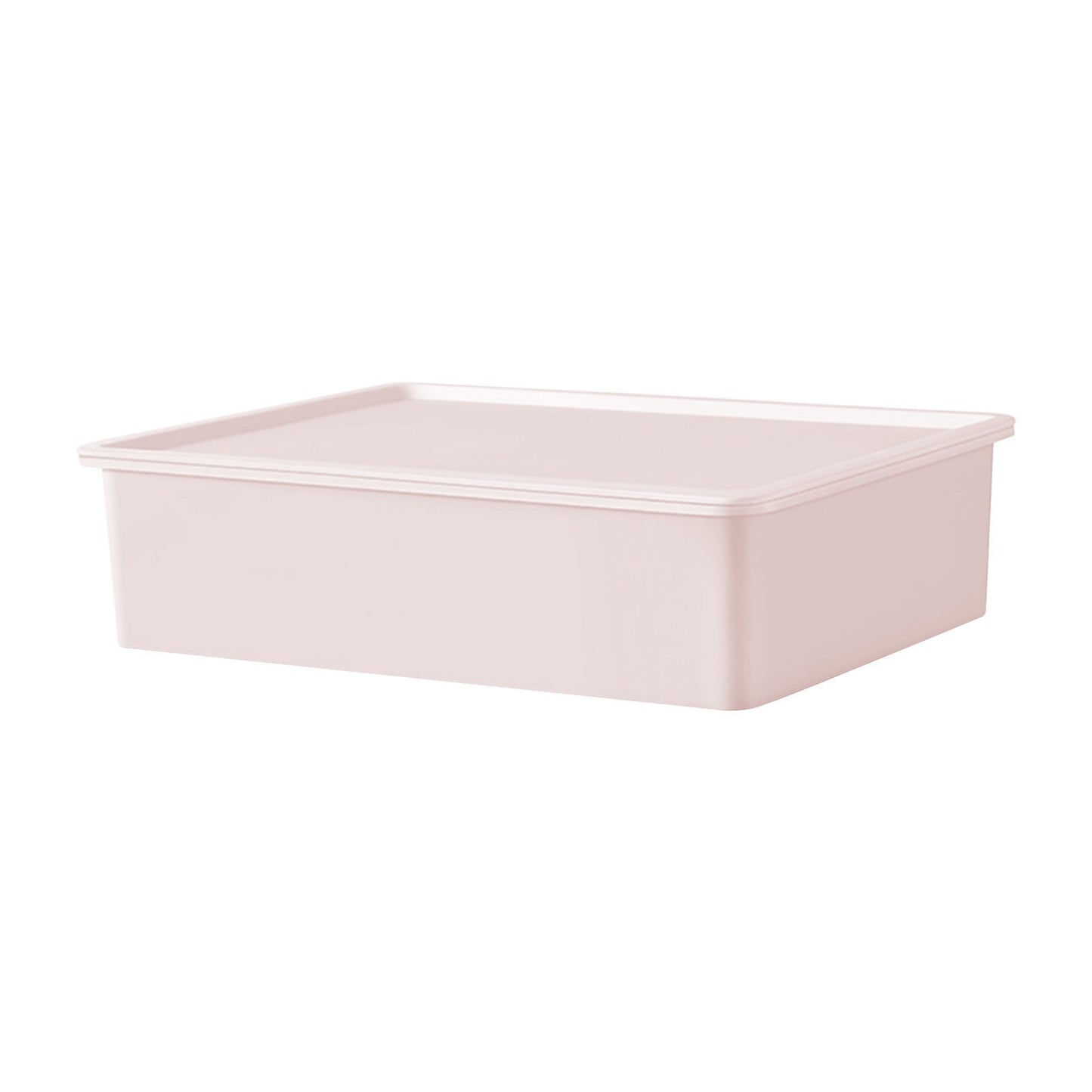 Sock Underwear Drawer Organzier Divider, 15 Compartments Removable Divided Plastic Storage Bin with Lid, Storage Organizer Sock Holders Organizers for Scarves Ties Belts(White) Pink