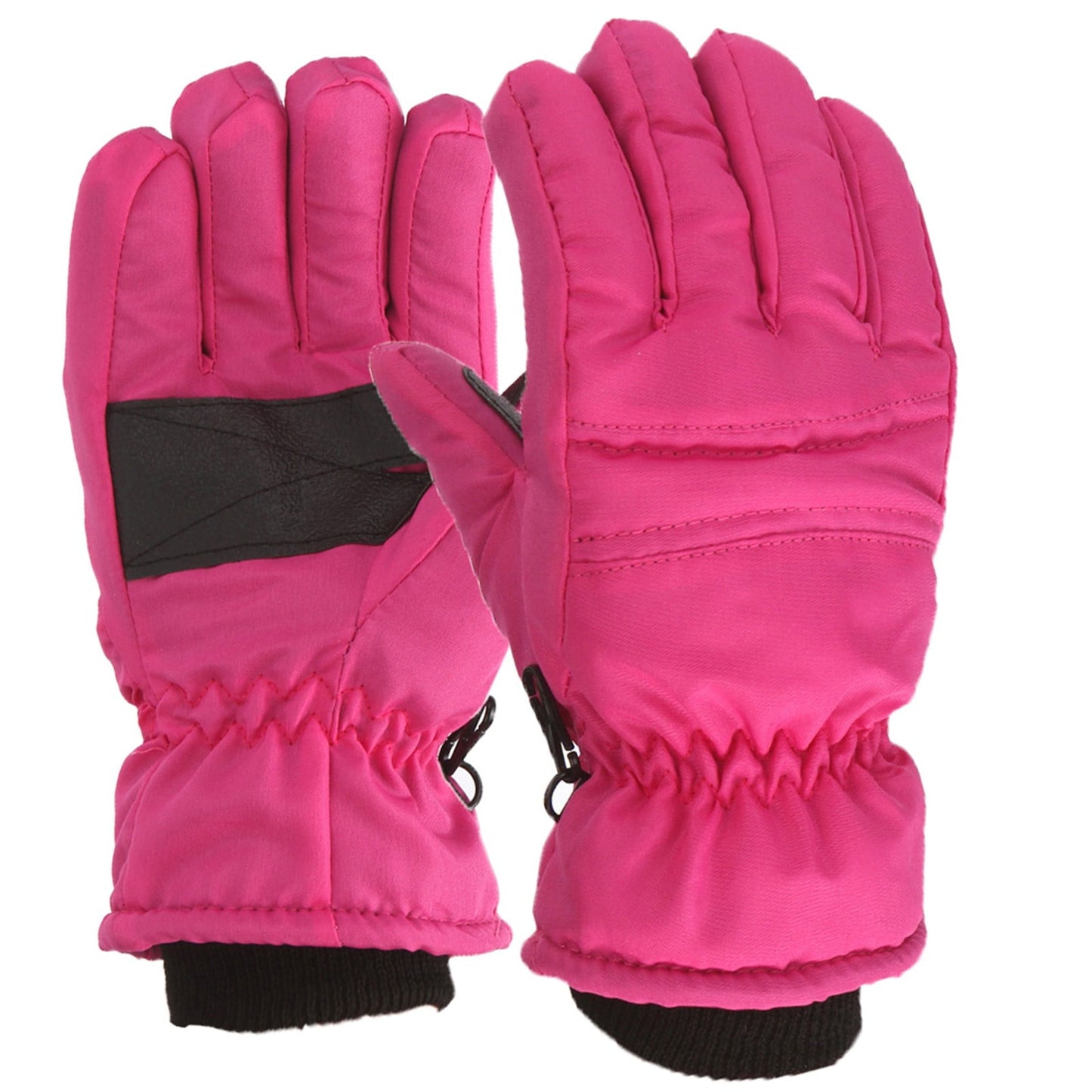 GXWEA 2T Gloves Kids Waterproof Gloves Kids Gloves Winter Gloves Thick Gloves Stretchy Warm Gloves Boys Girls 6-11 Year 4-8 Year AHA1 kids snow gloves Hot Pink