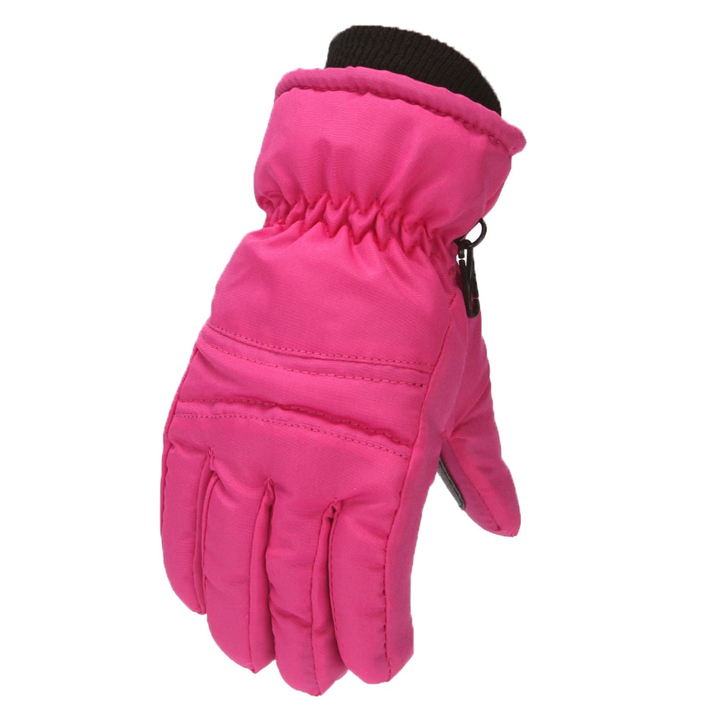 GXWEA 2T Gloves Kids Waterproof Gloves Kids Gloves Winter Gloves Thick Gloves Stretchy Warm Gloves Boys Girls 6-11 Year 4-8 Year AHA1 kids snow gloves Hot Pink