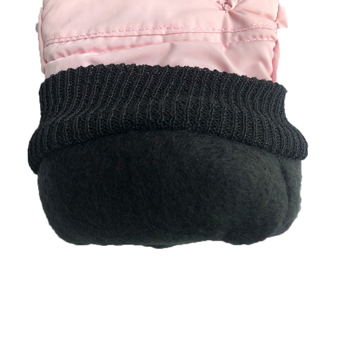 GXWEA 2T Gloves Kids Waterproof Gloves Kids Gloves Winter Gloves Thick Gloves Stretchy Warm Gloves Boys Girls 6-11 Year 4-8 Year AHA1 kids snow gloves Pink